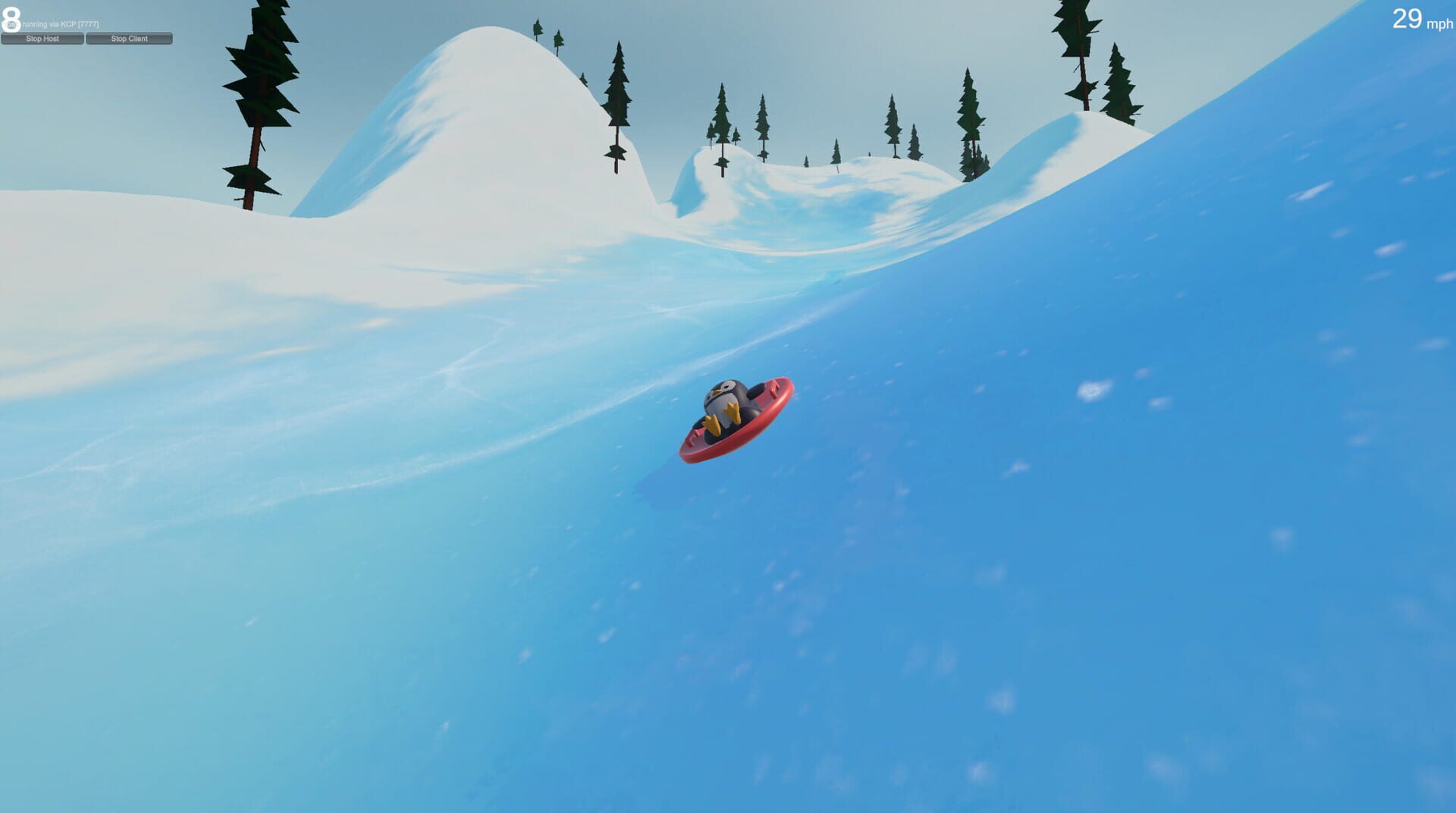Screenshot for Sledding Game