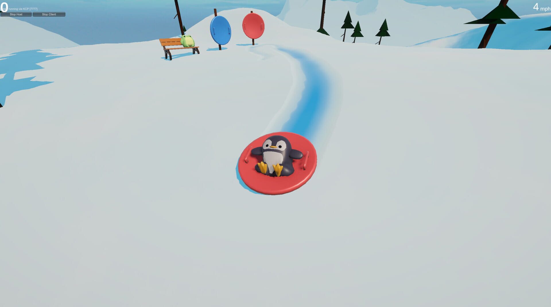 Screenshot for Sledding Game