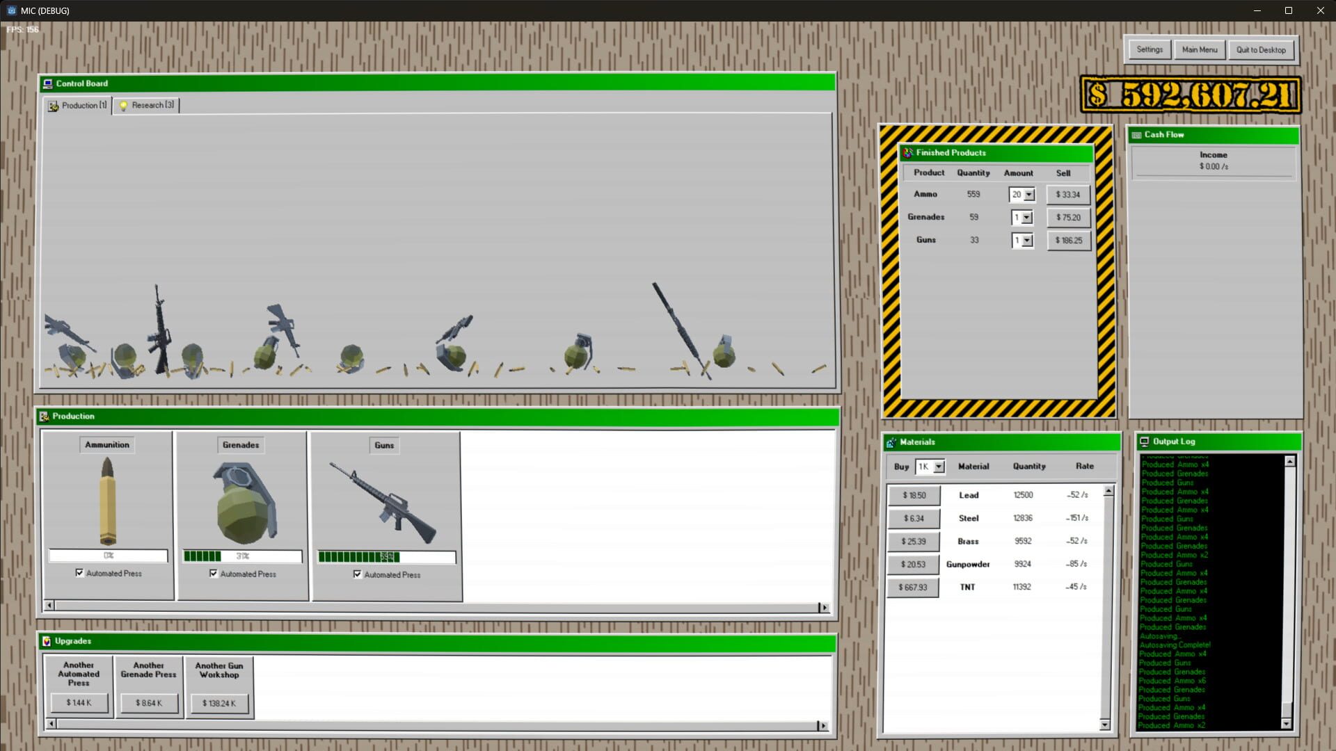 Screenshot for Military Incremental Complex