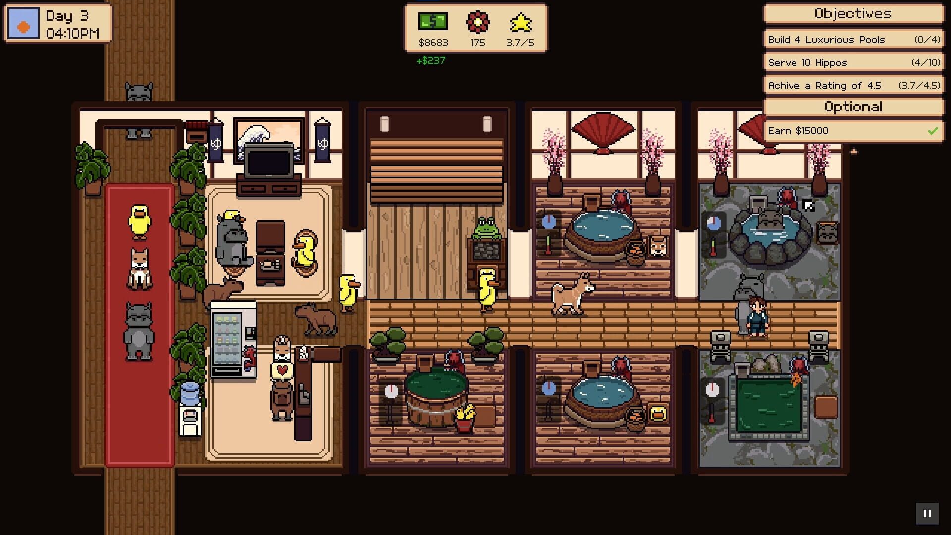Screenshot for Bathhouse Creatures