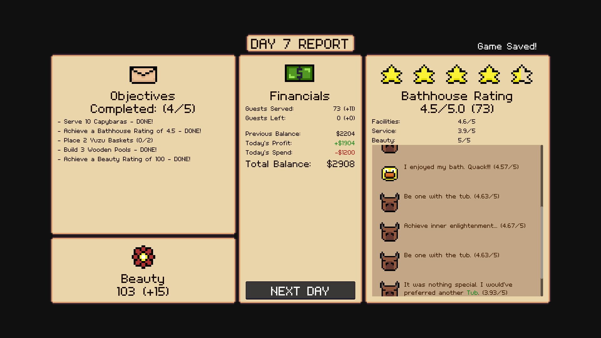 Screenshot for Bathhouse Creatures