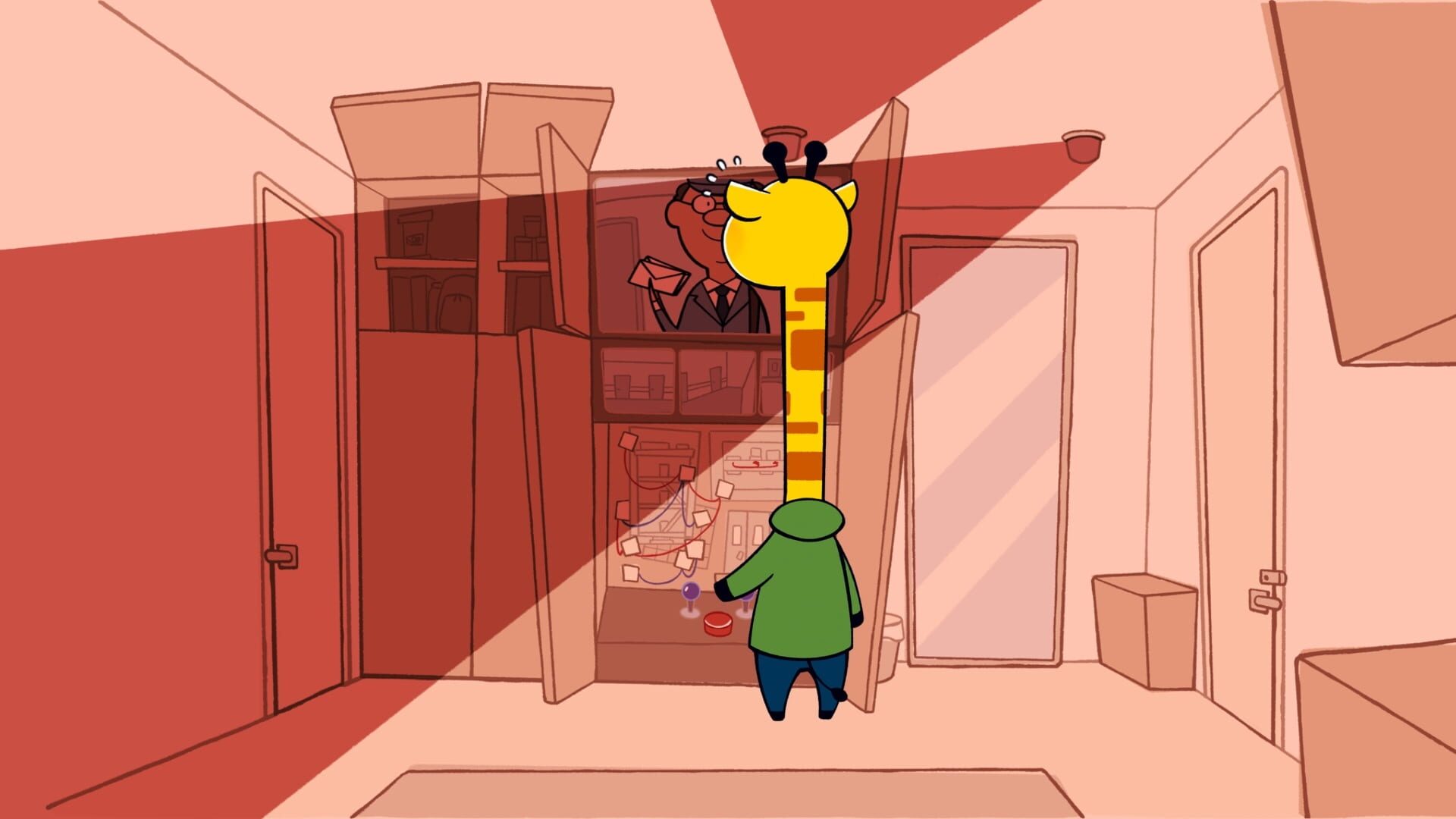 Screenshot for A Week in the Life of Asocial Giraffe