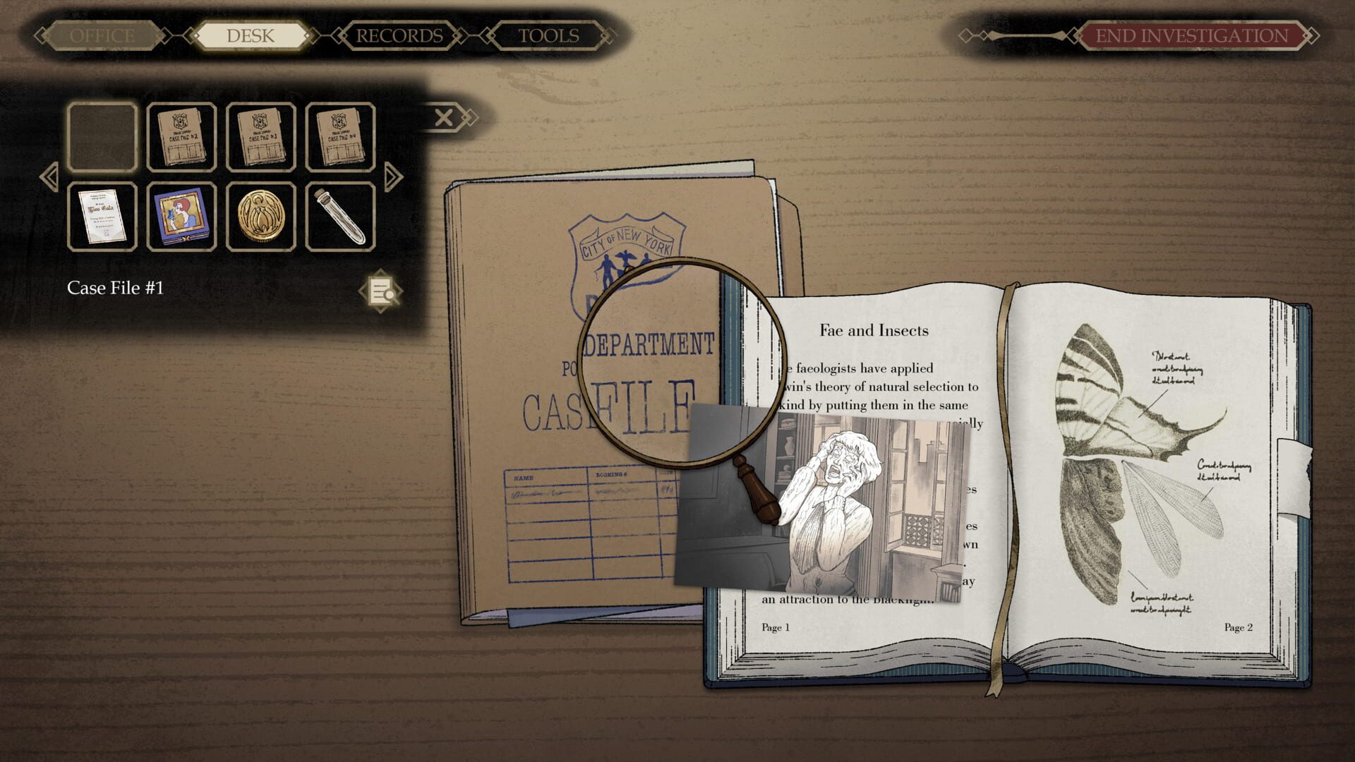 Screenshot for Death & Faeology