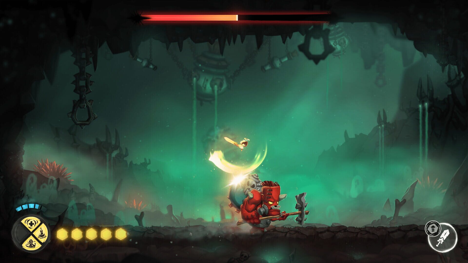 Screenshot for Dumbriel: Magnificent Adventure in Hell