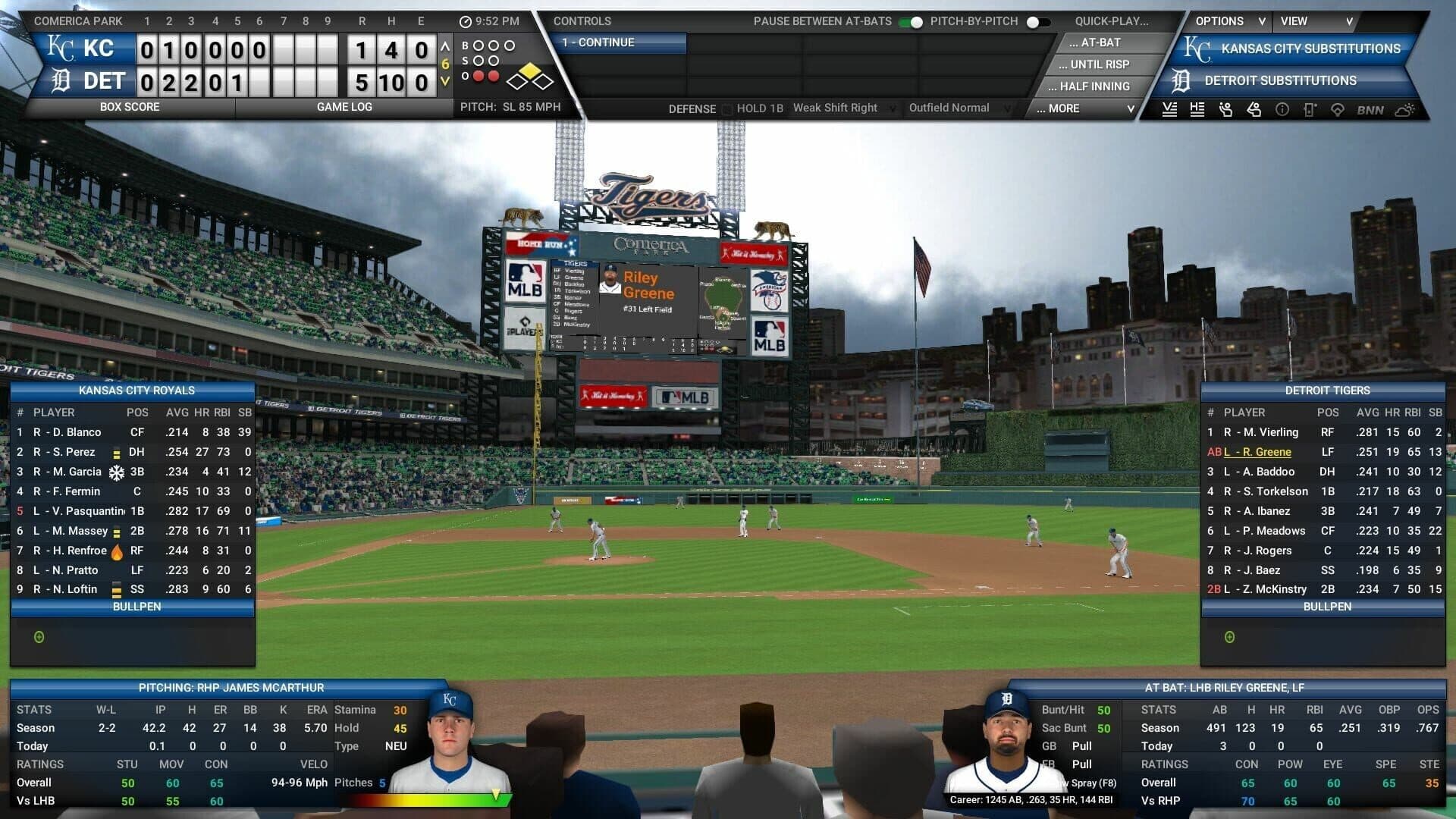 Screenshot for Out of the Park Baseball 26