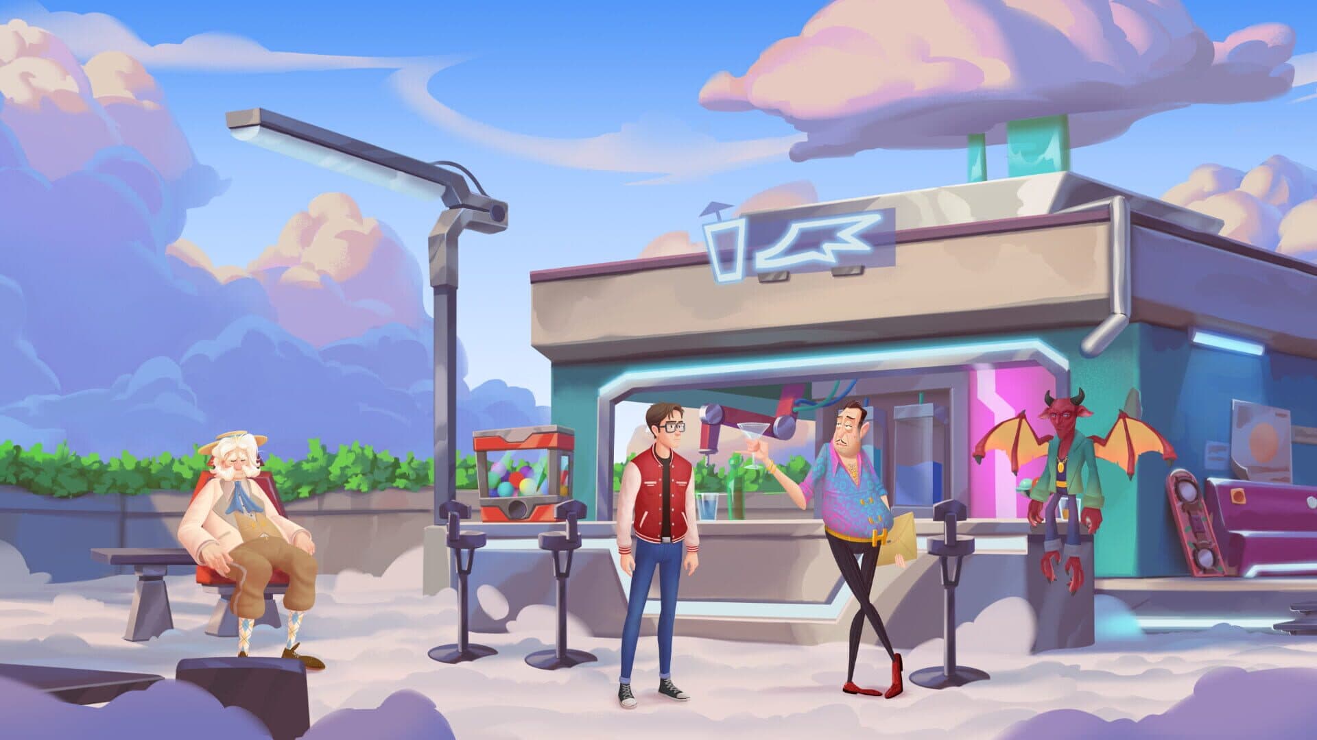 Screenshot for Angelo and Deemon 2: Too Hell of a Quest