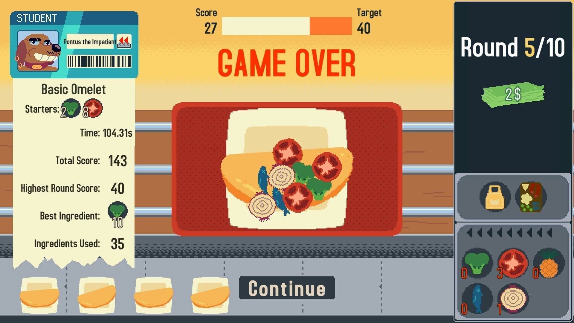 Screenshot for Omelet You Cook