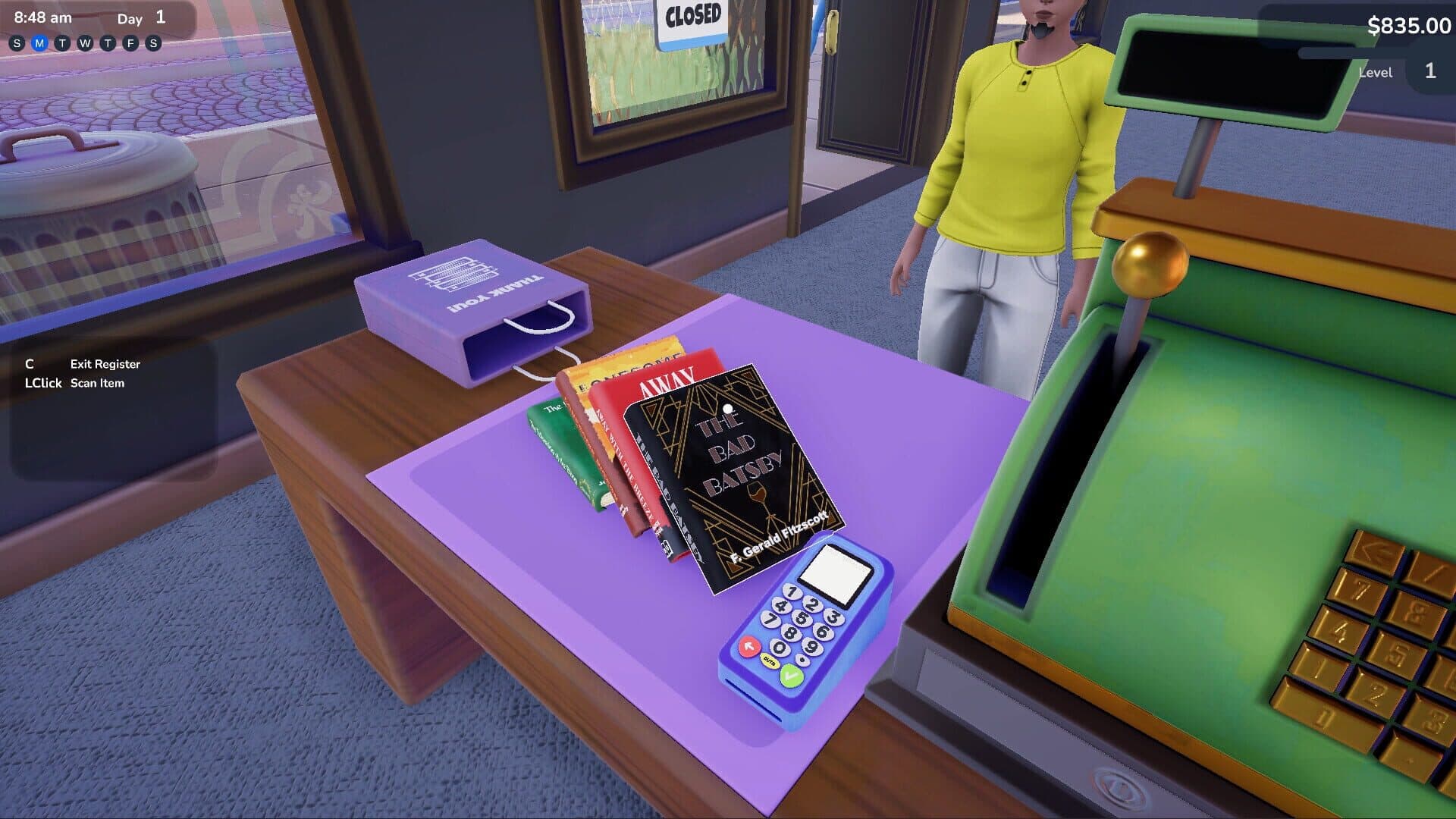 Screenshot for Bookshop Simulator