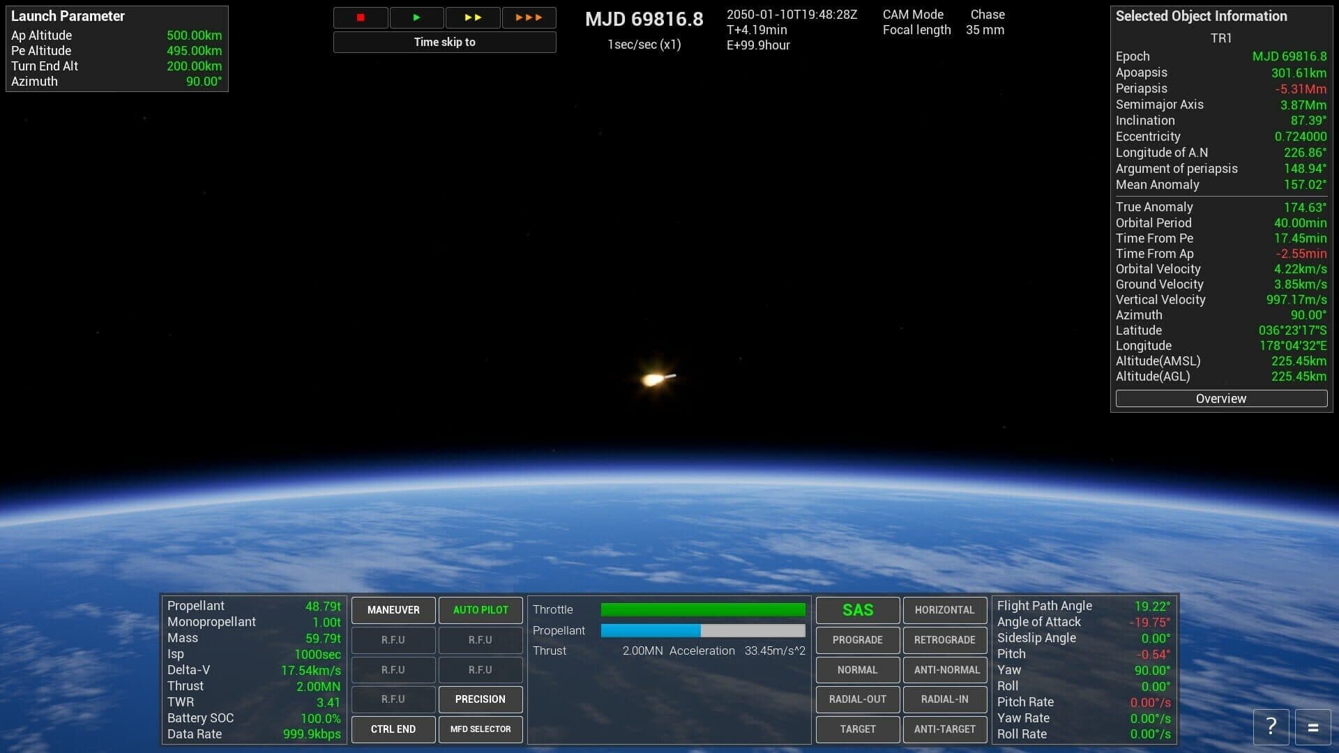 Screenshot for Keplerian Space Discovery