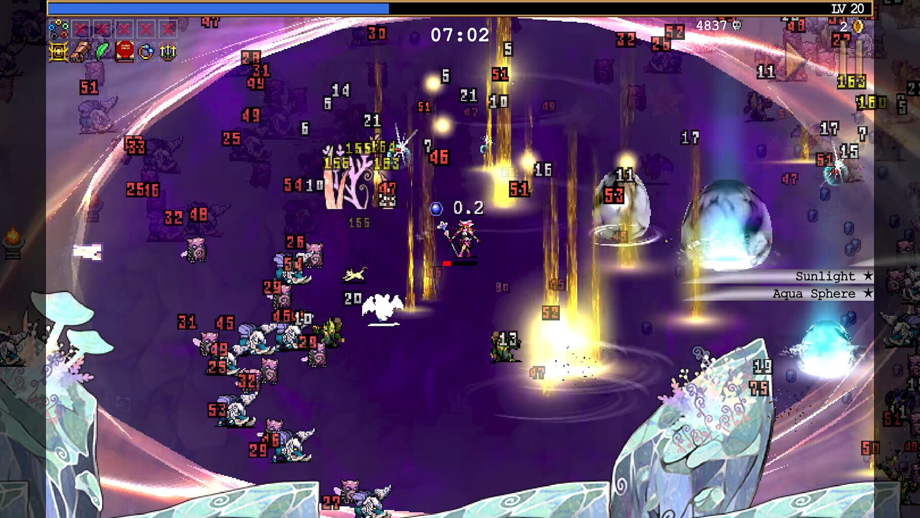 Screenshot for Vampire Survivors: Emerald Diorama