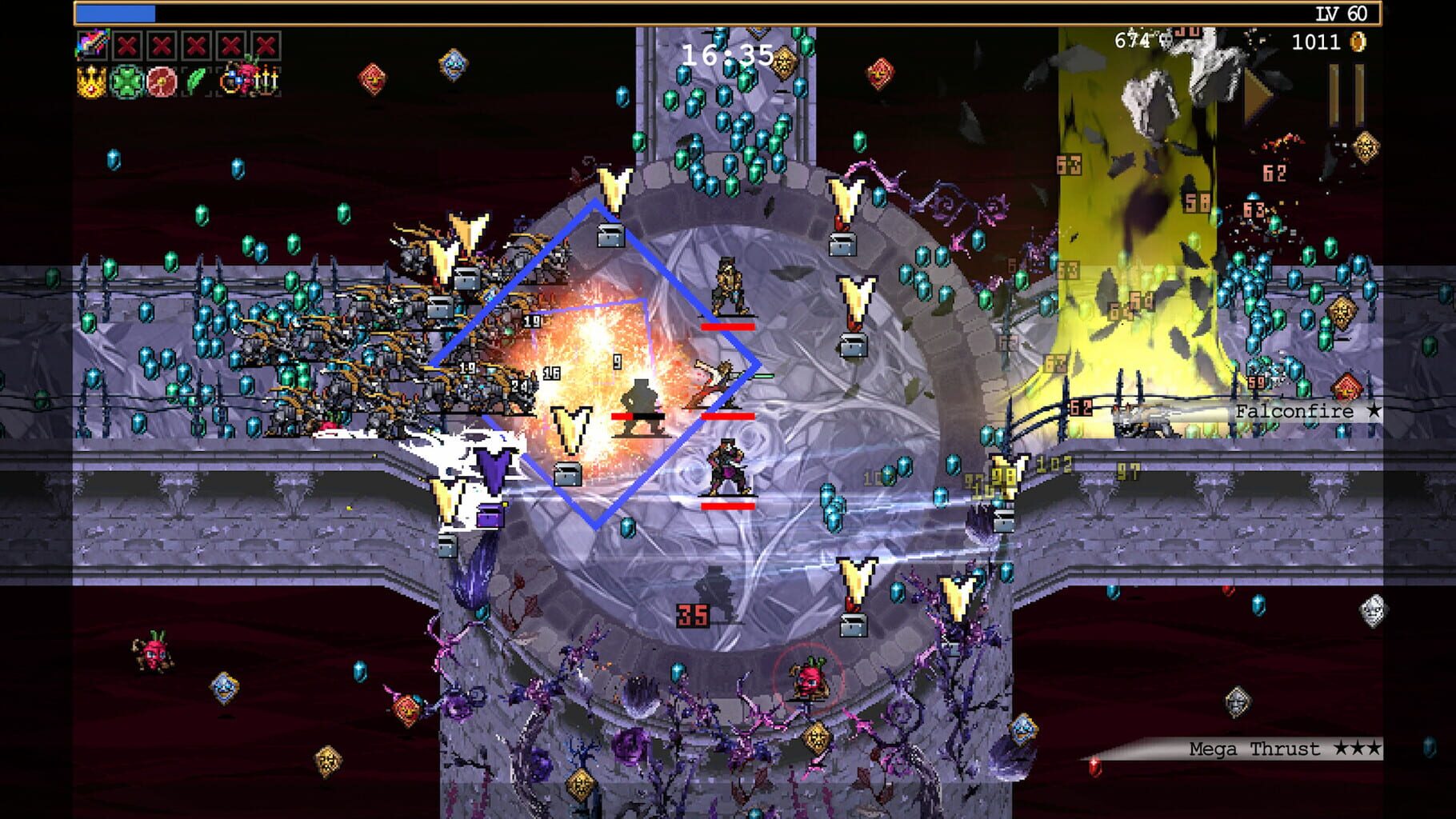 Screenshot for Vampire Survivors: Emerald Diorama