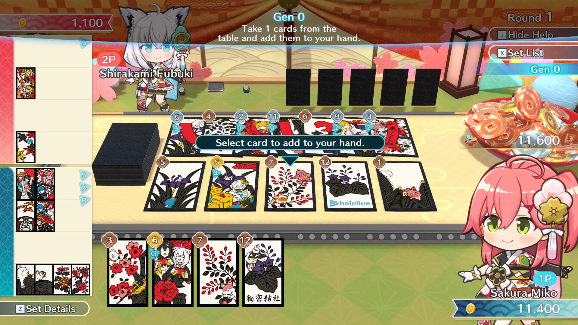 Screenshot for Hololive Holo's Hanafuda