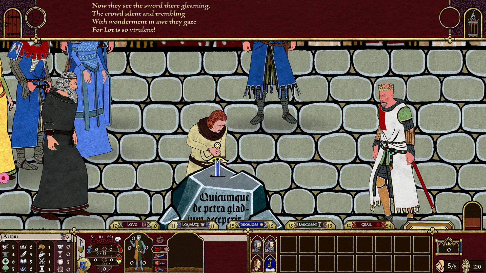 Screenshot for Legends of the Round Table