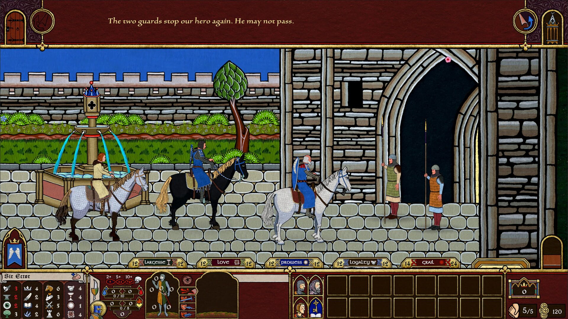 Screenshot for Legends of the Round Table