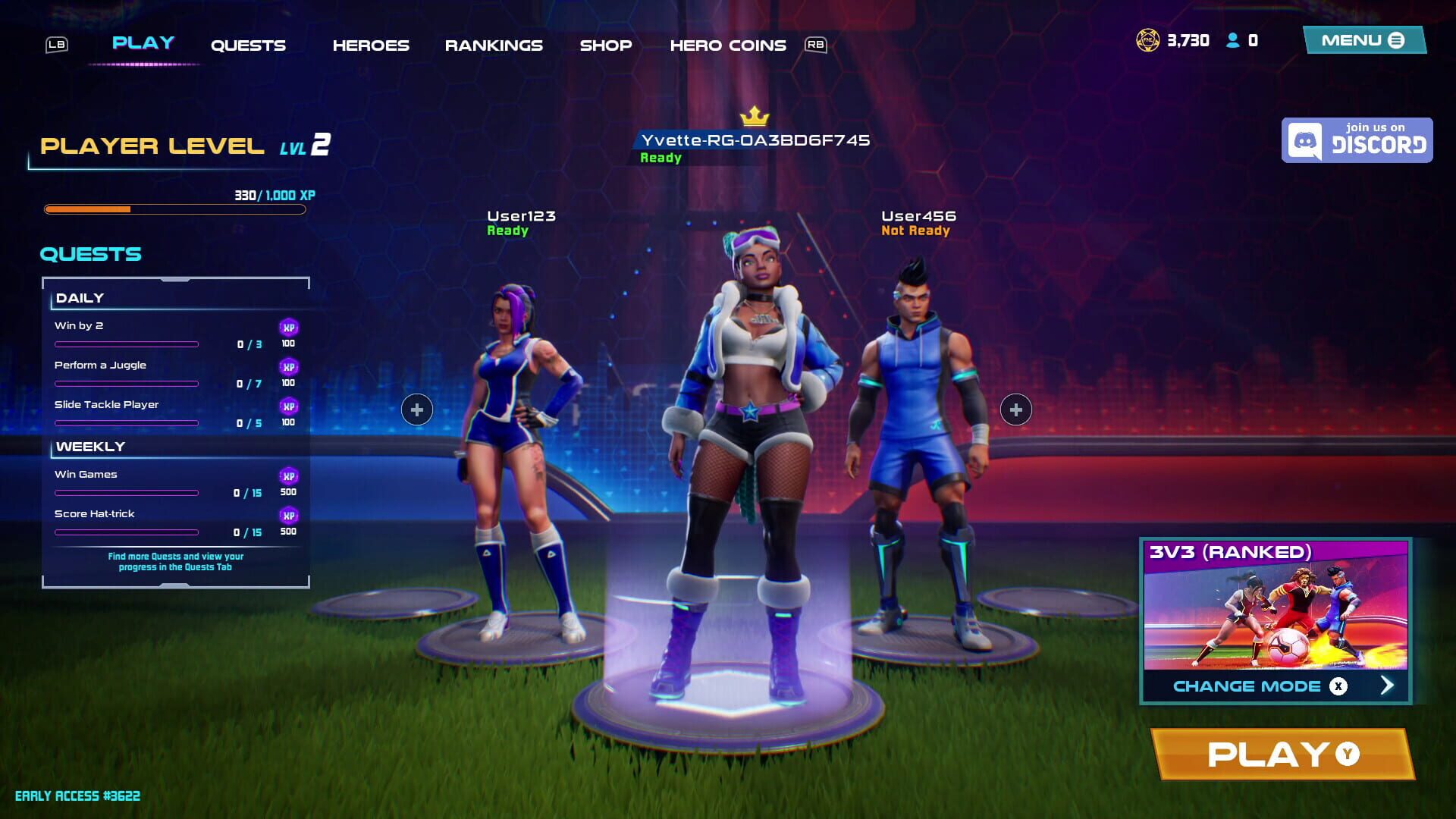 Screenshot for Football Heroes League
