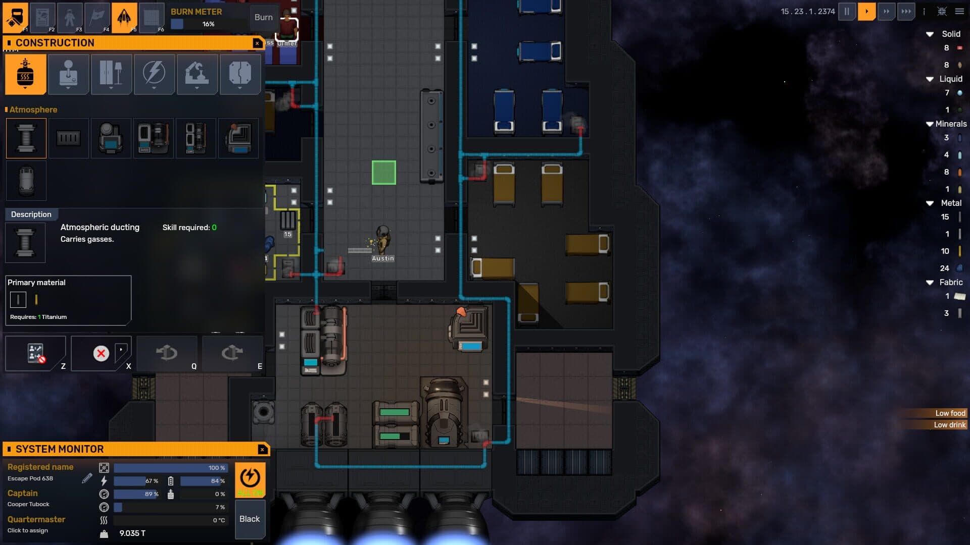 Screenshot for SpaceSlog