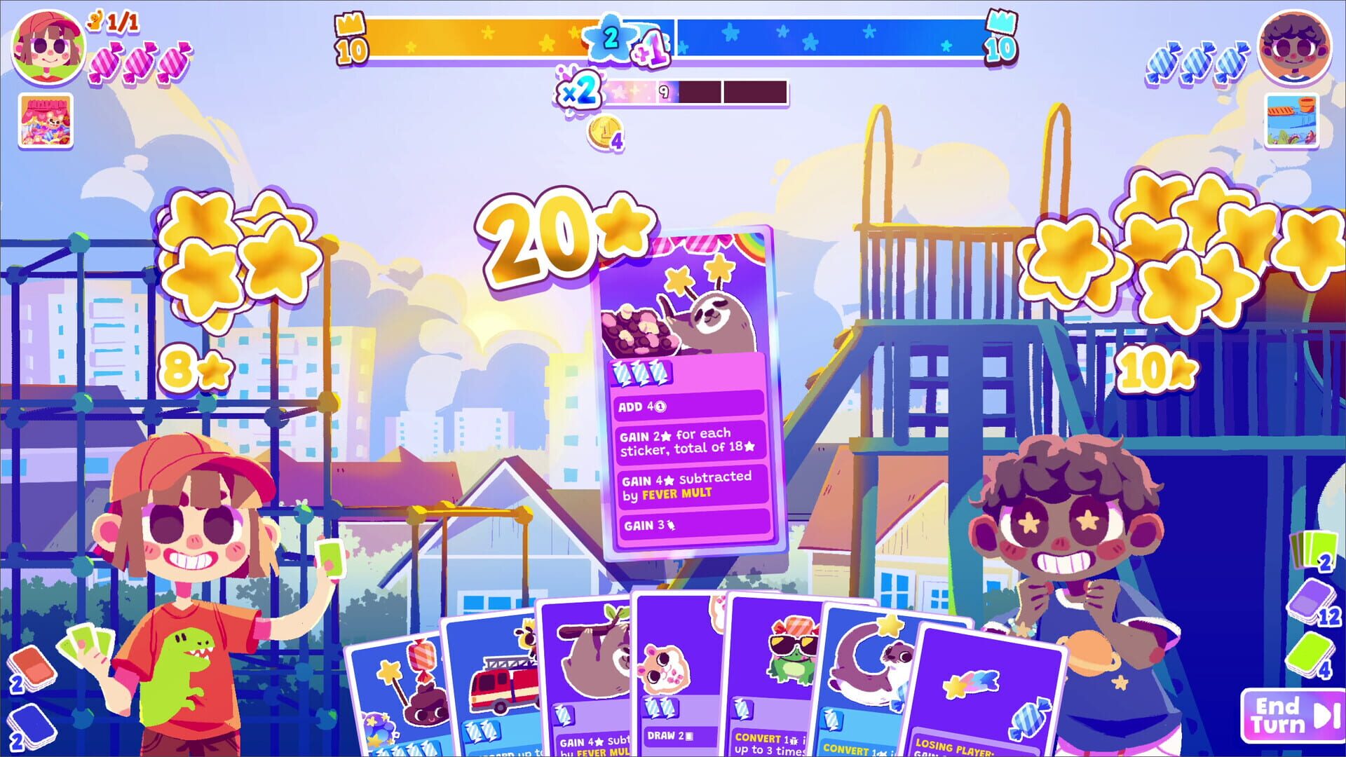 Screenshot for My Card Is Better Than Your Card!