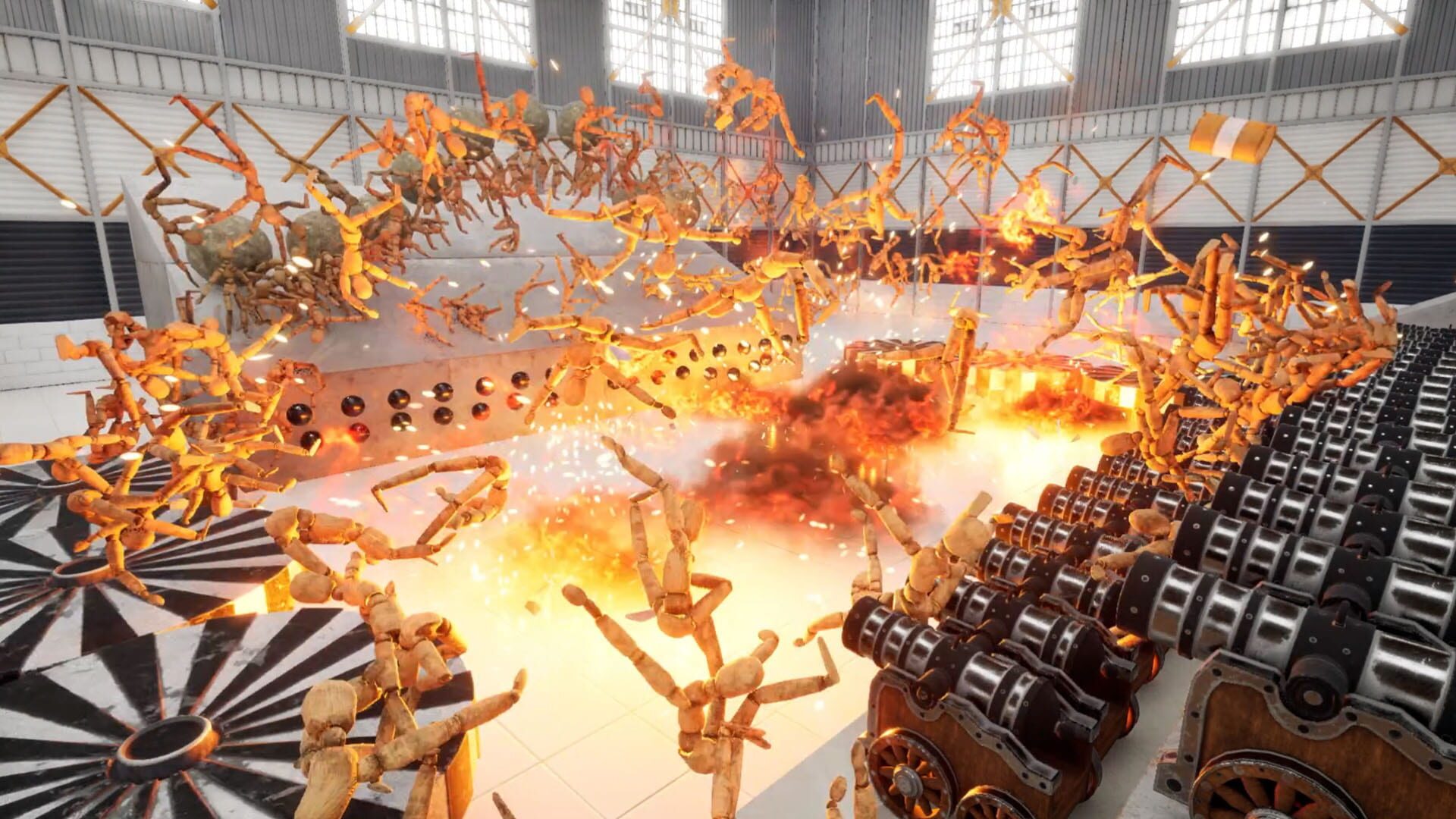 Screenshot for RMF's Ragdoll Physics Experiments