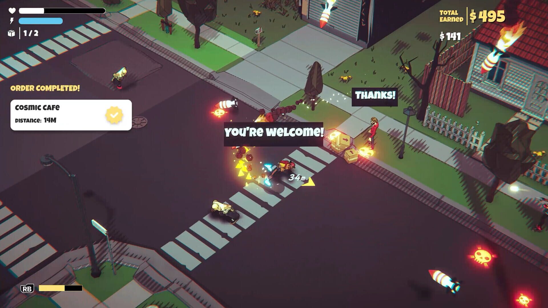 Screenshot for Tossdown