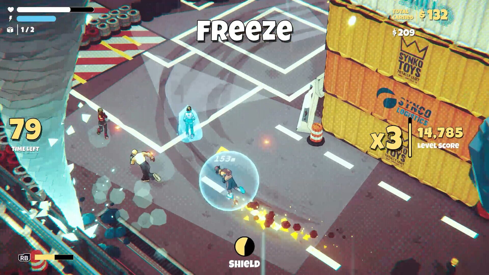 Screenshot for Tossdown