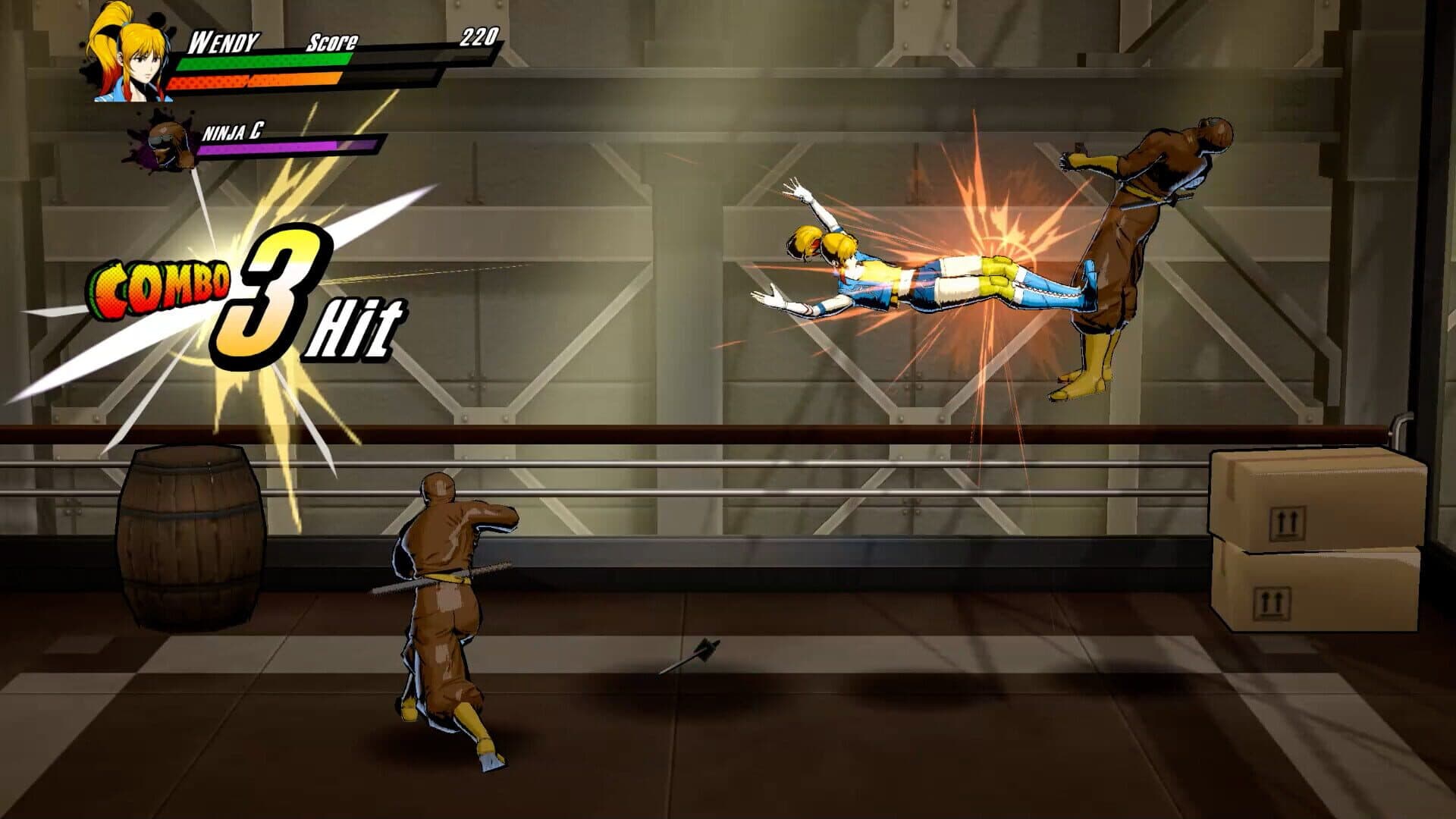 Screenshot for Rushing Beat X: Return of Brawl Brothers