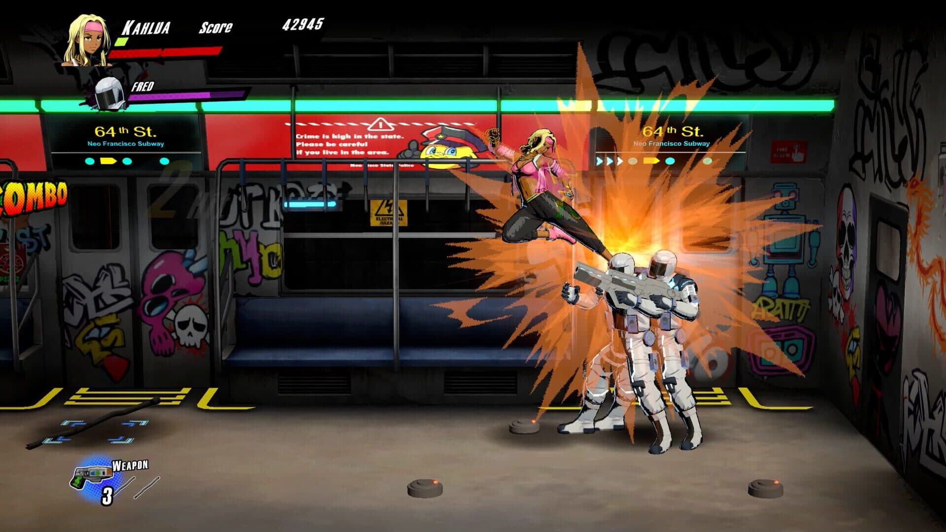 Screenshot for Rushing Beat X: Return of Brawl Brothers