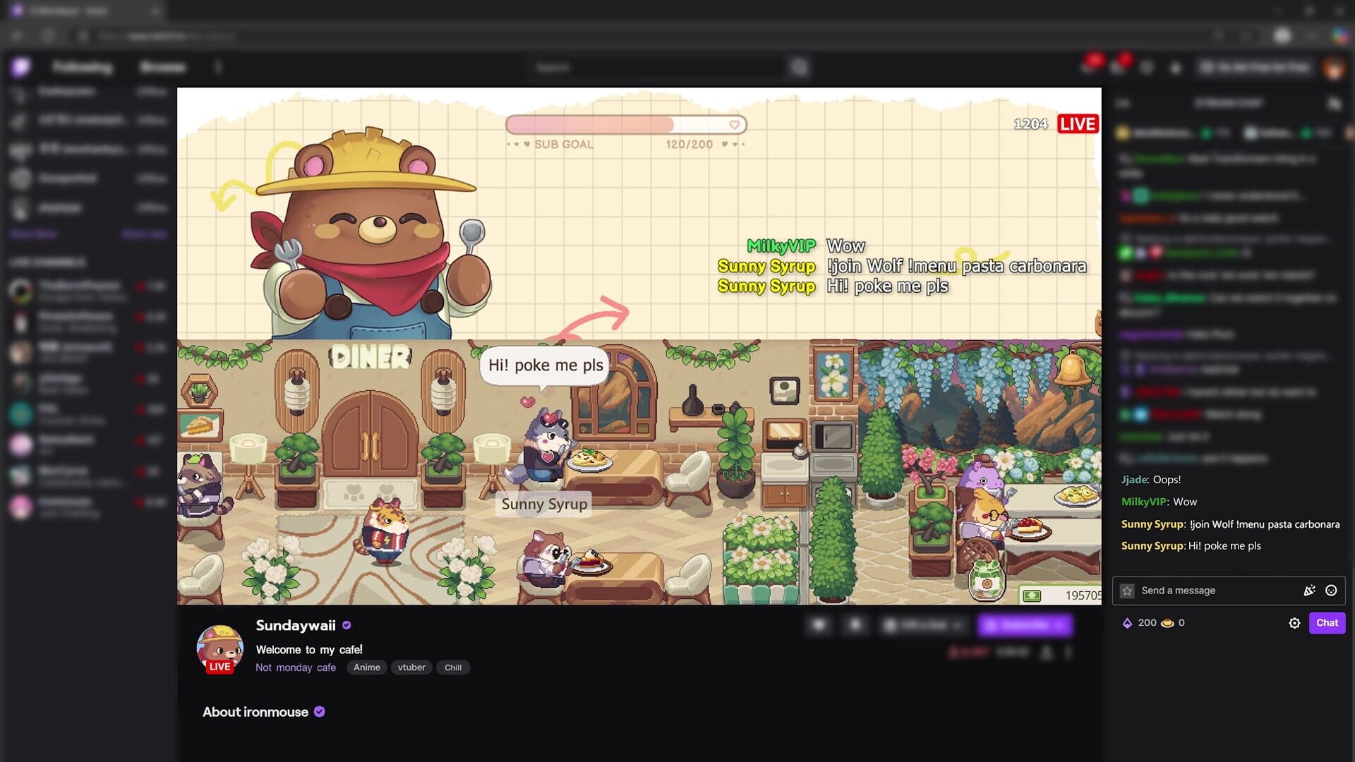 Screenshot for Not Monday Cafe