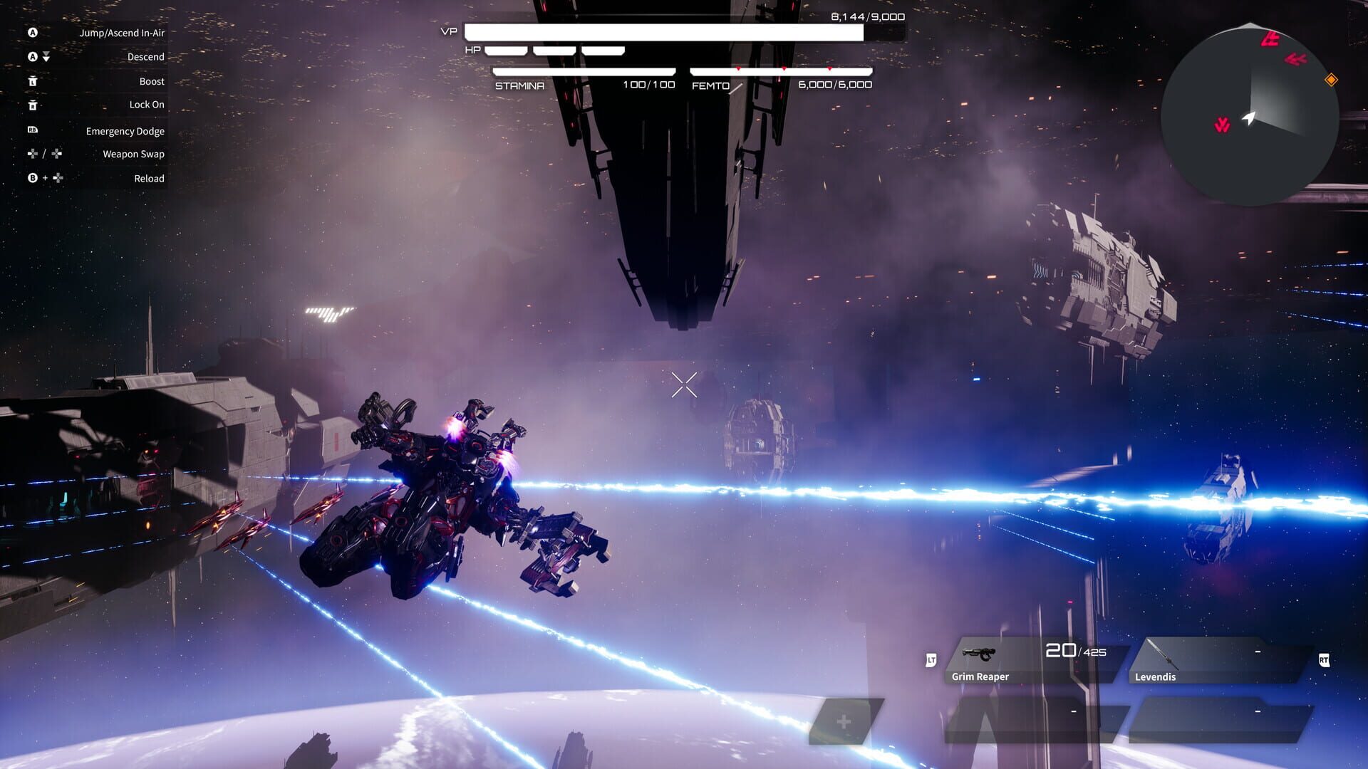 Screenshot for Daemon x Machina: Titanic Scion