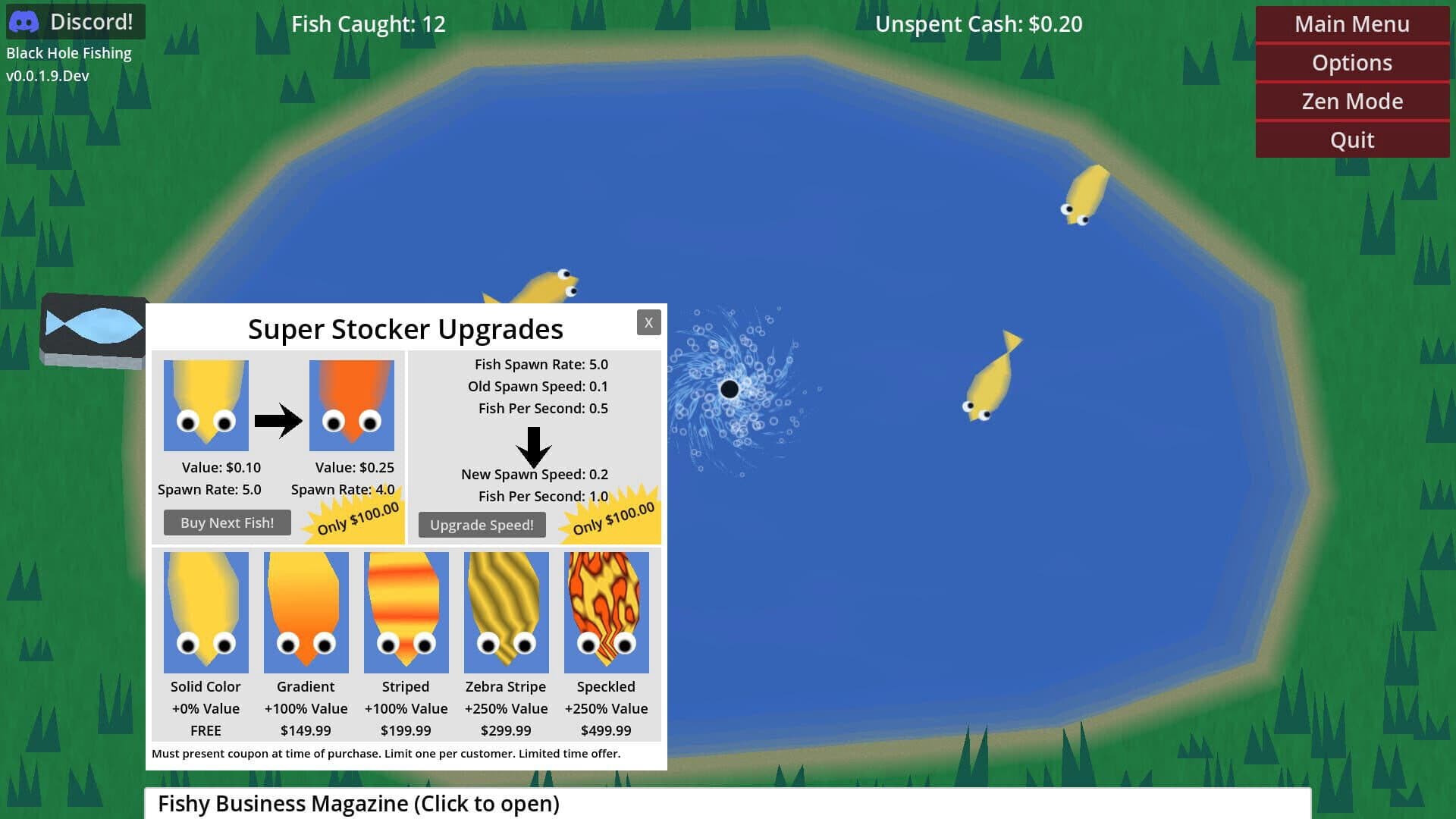 Screenshot for Black Hole Fishing