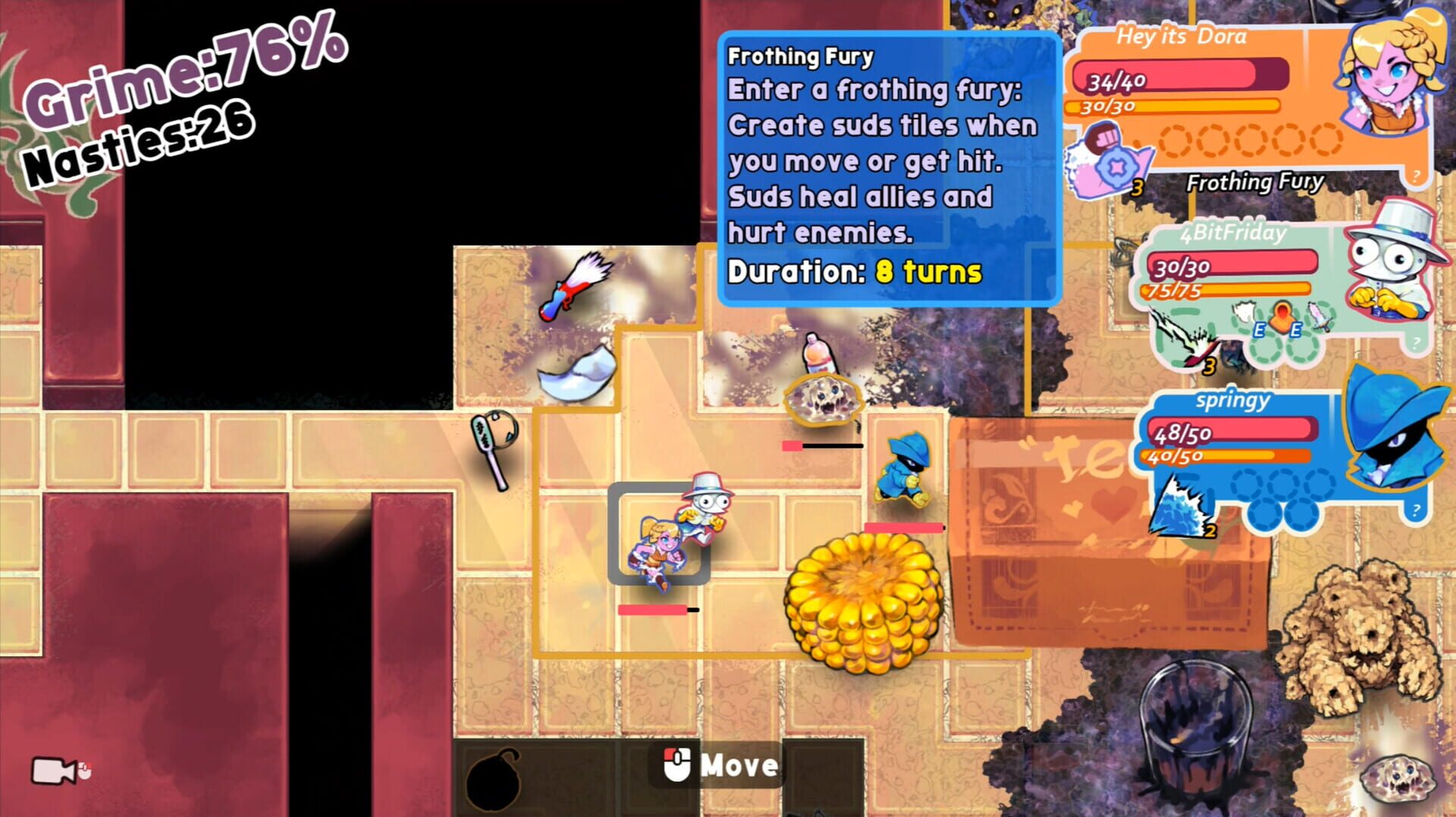 Screenshot for Scrubbin' Trubble
