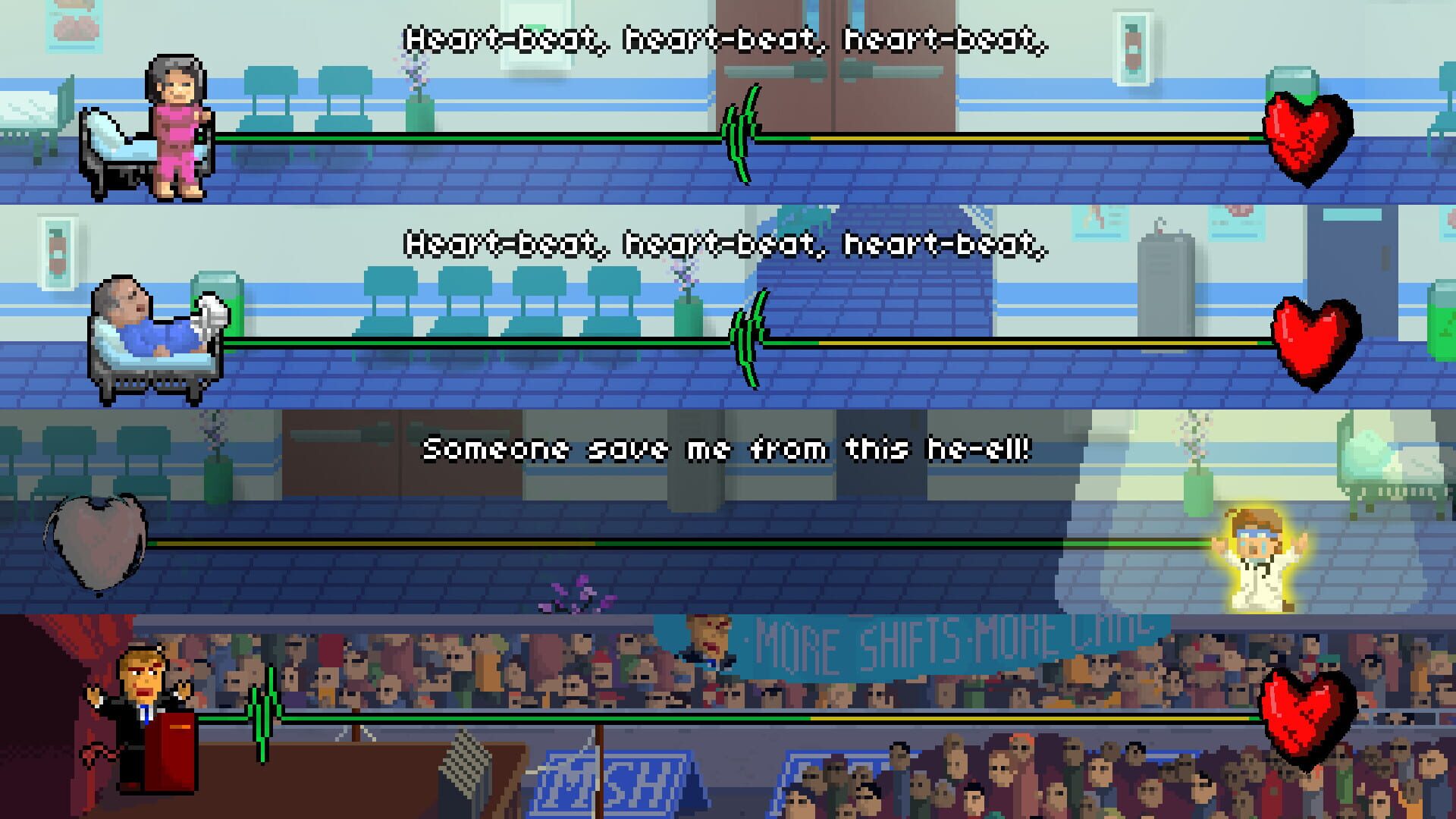 Screenshot for Rhythm Doctor