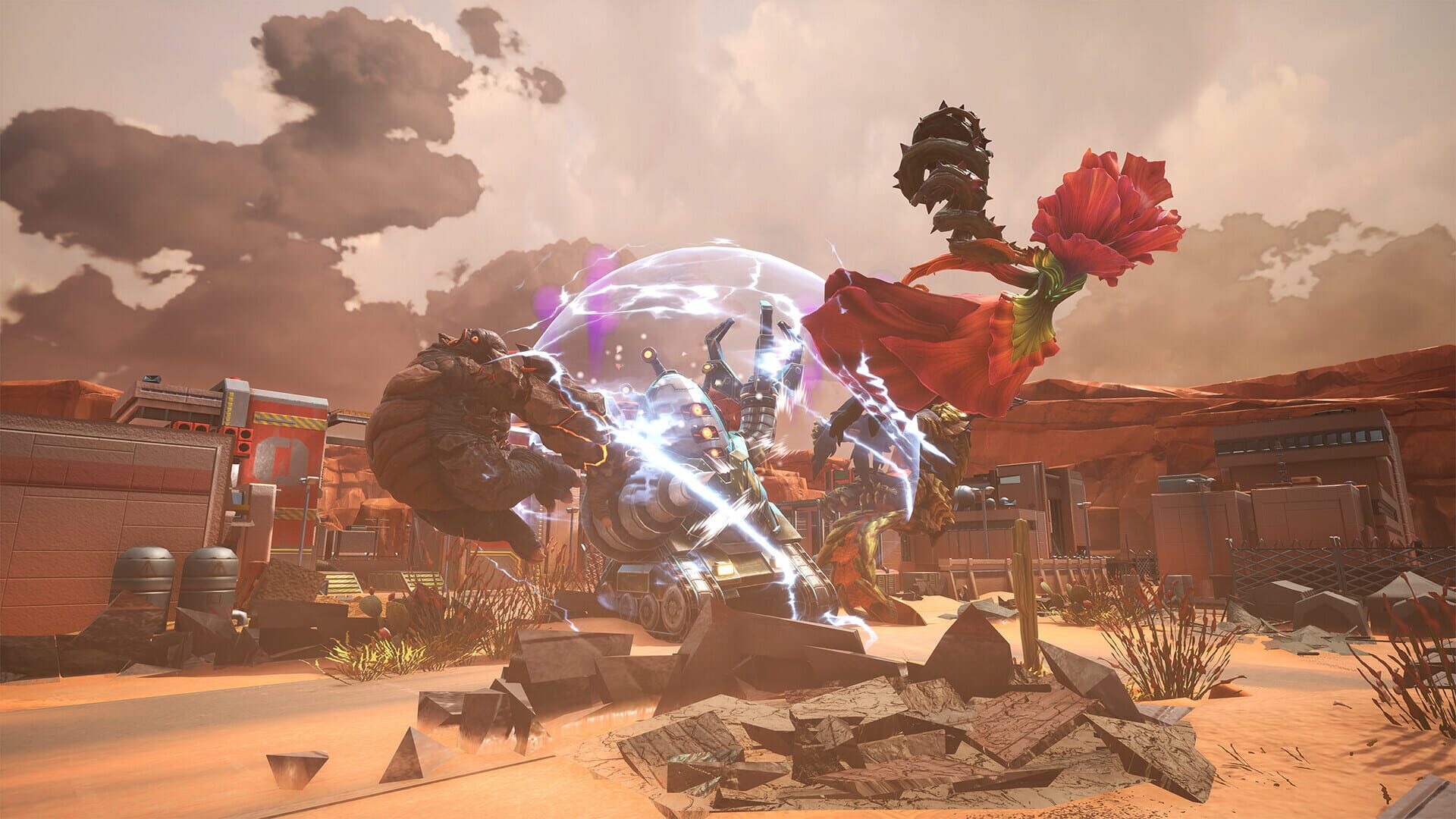 Screenshot for GigaBash: MechaJuras