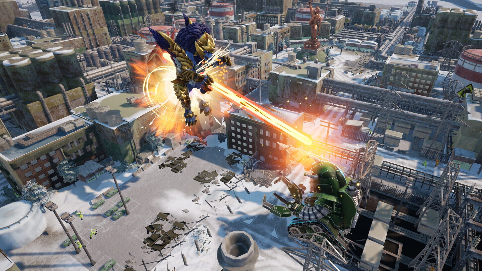 Screenshot for GigaBash: MechaJuras