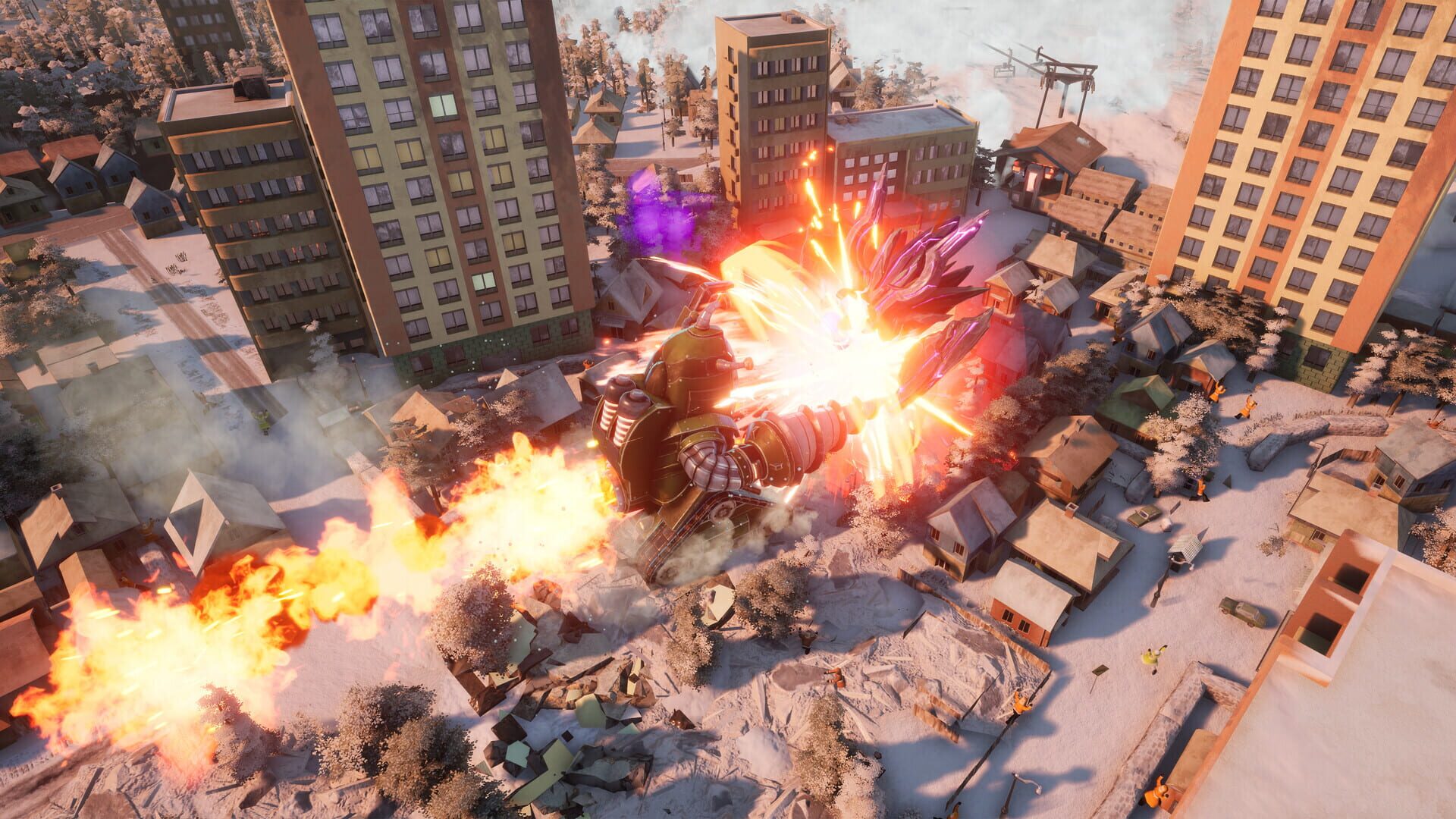 Screenshot for GigaBash: MechaJuras