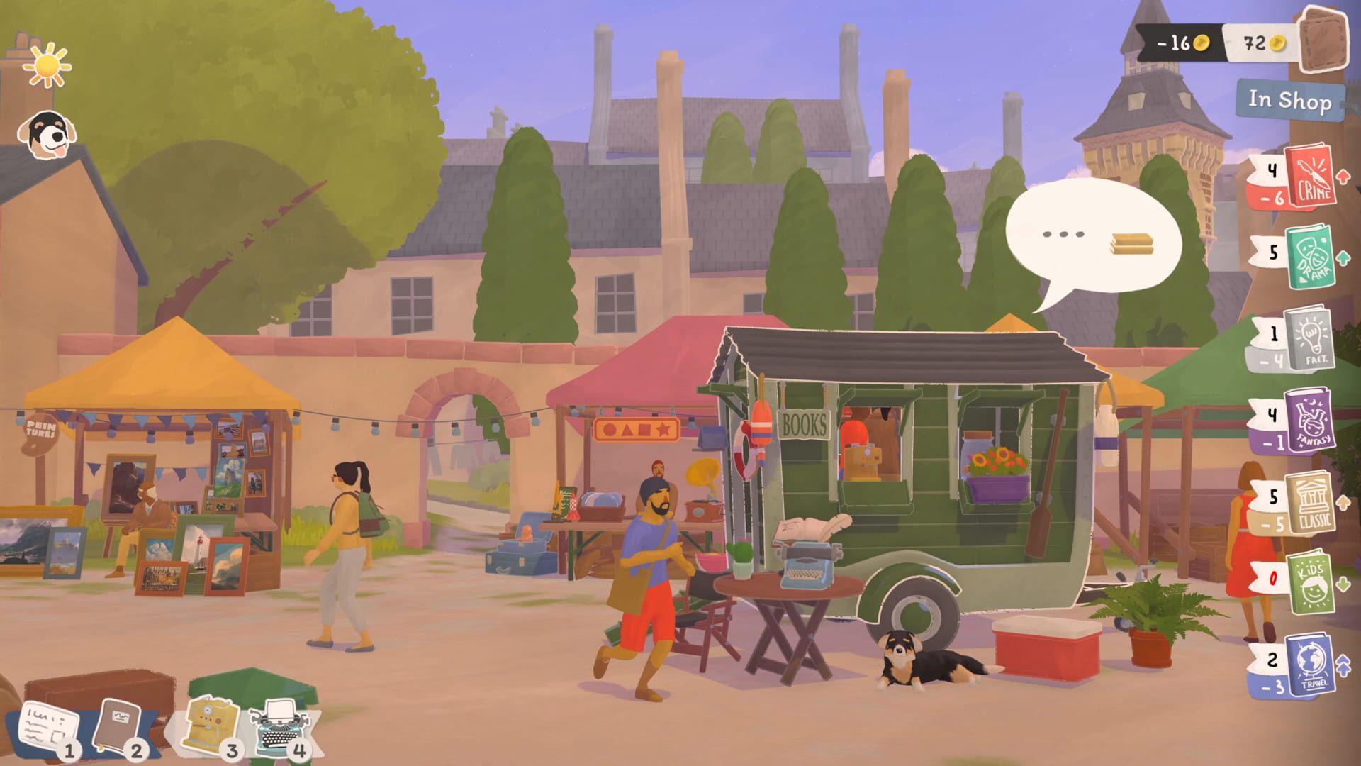 Screenshot for Tiny Bookshop