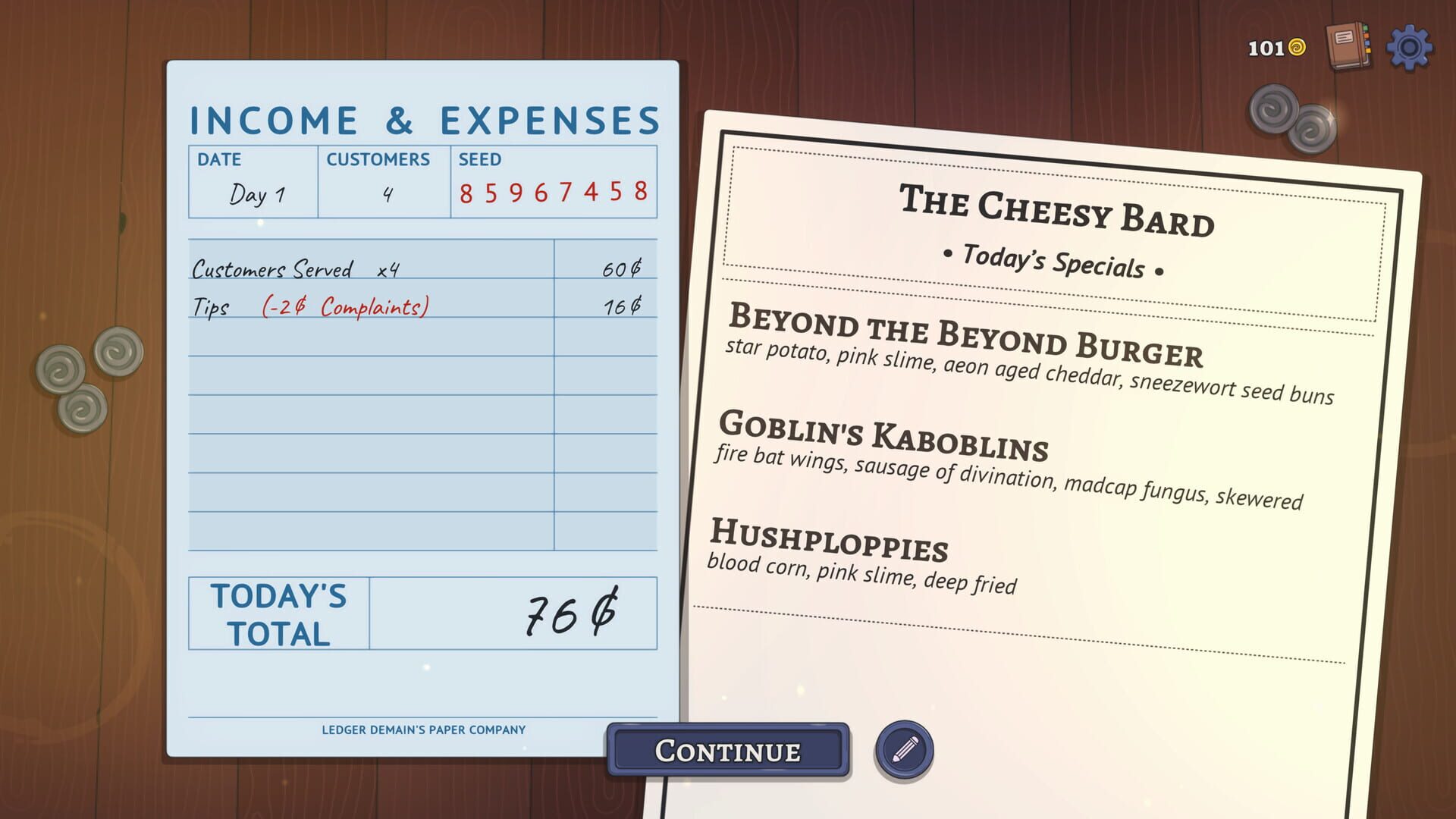 Screenshot for Arcane Eats