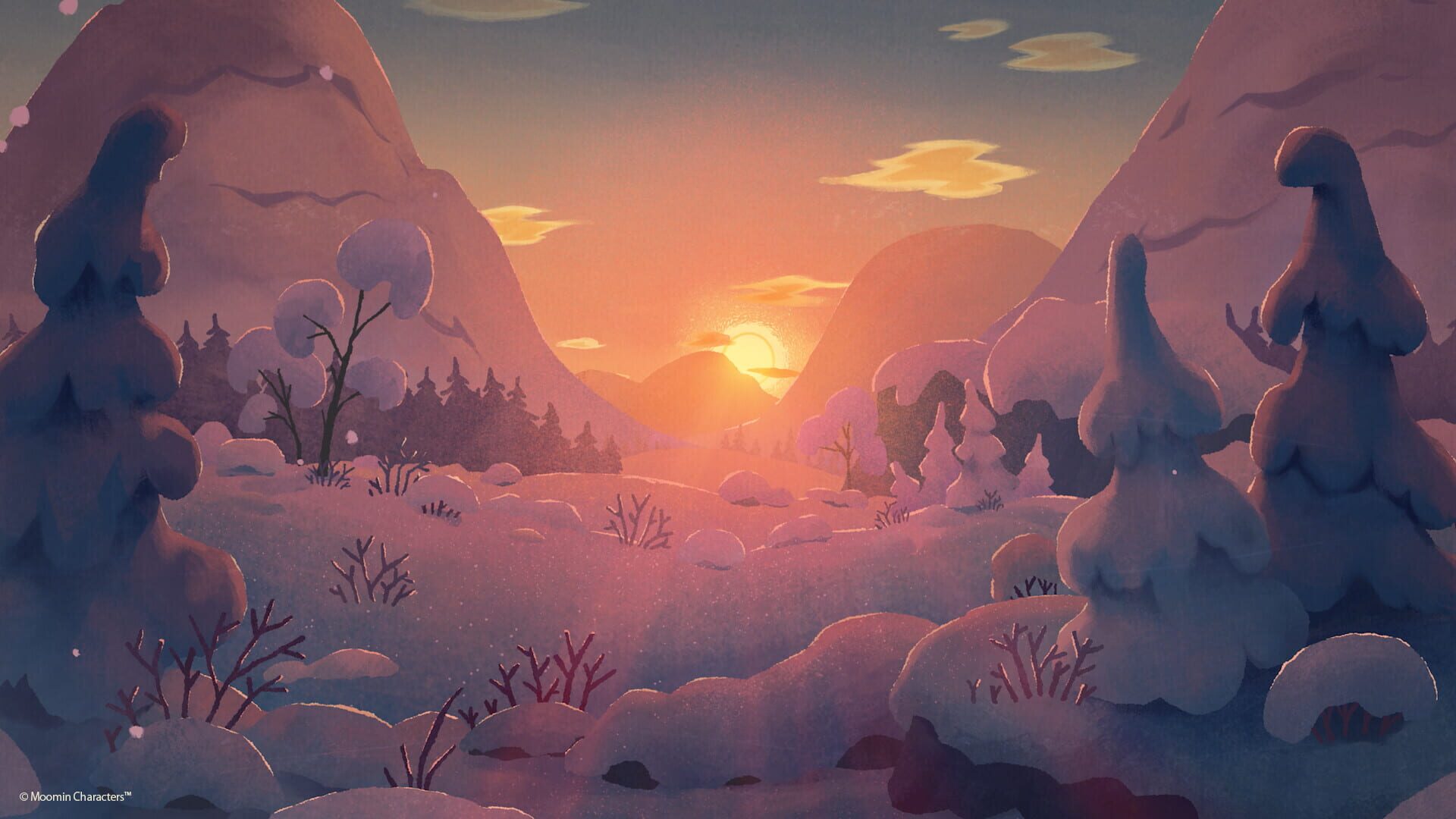 Screenshot for Moomintroll: Winter's Warmth