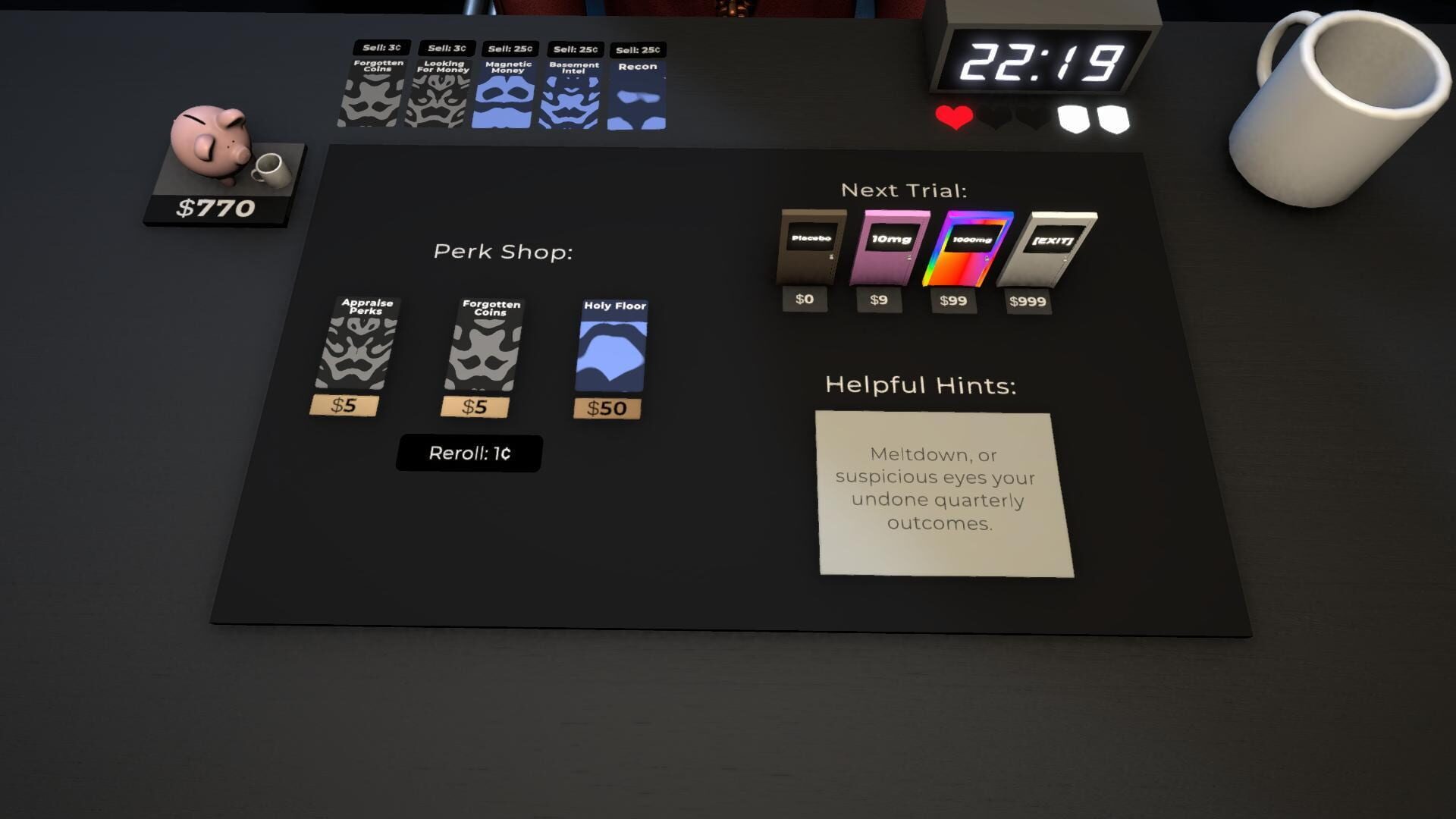 Screenshot for Mr Magpie's Harmless Card Game