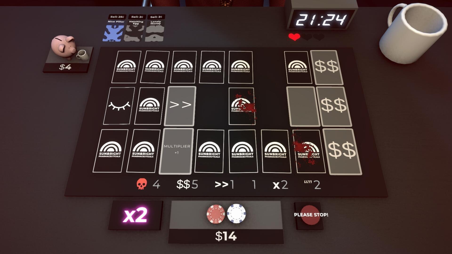 Screenshot for Mr Magpie's Harmless Card Game