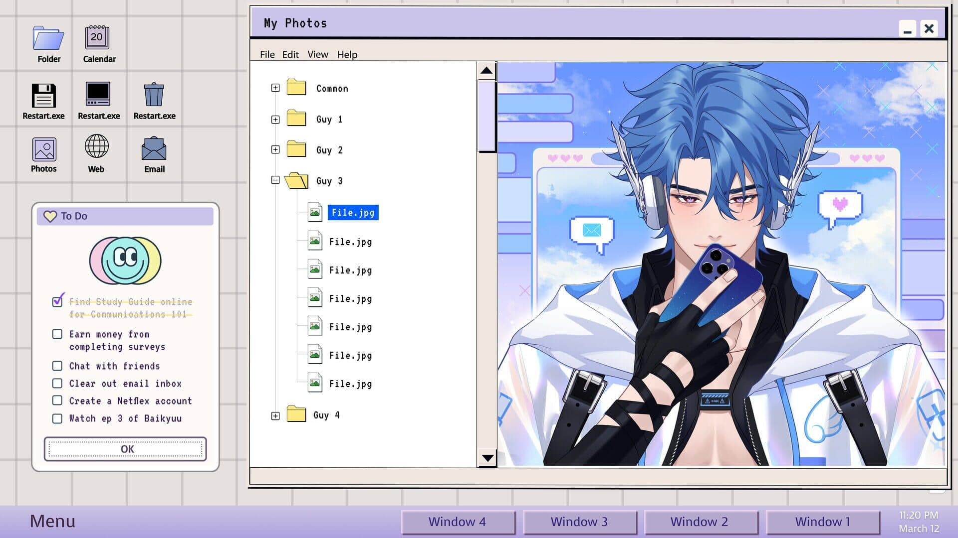 Screenshot for Lovebyte.exe