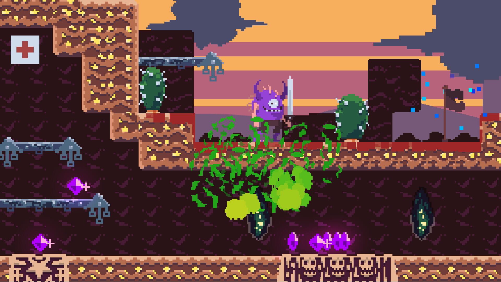 Screenshot for Demon Raiders: Bloody Gems of Blood