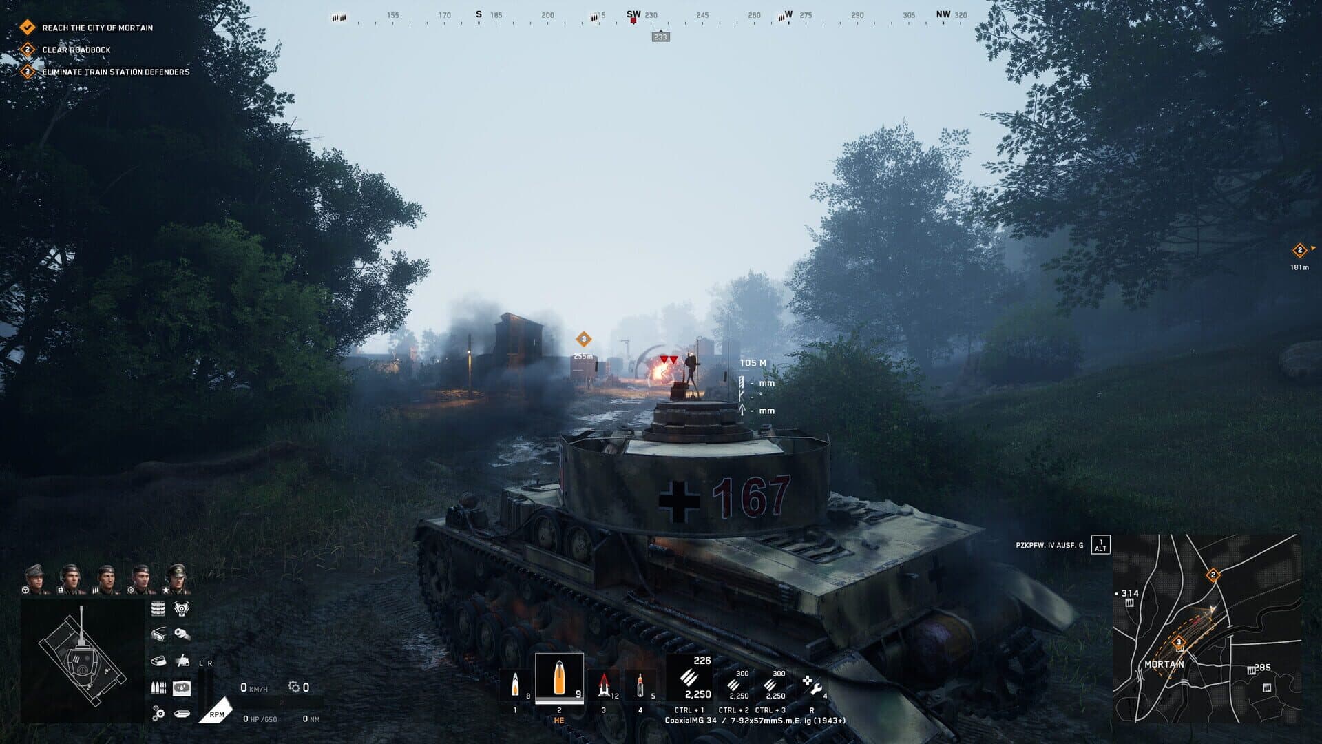 Screenshot for Call to Arms: Panzer Elite