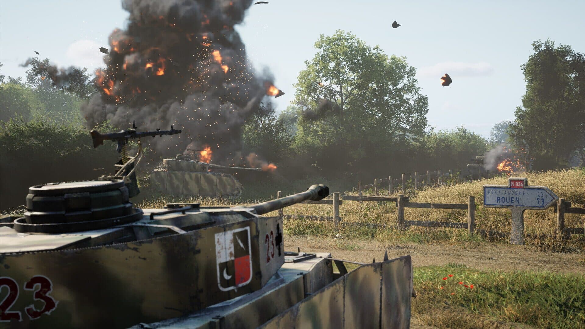 Screenshot for Call to Arms: Panzer Elite