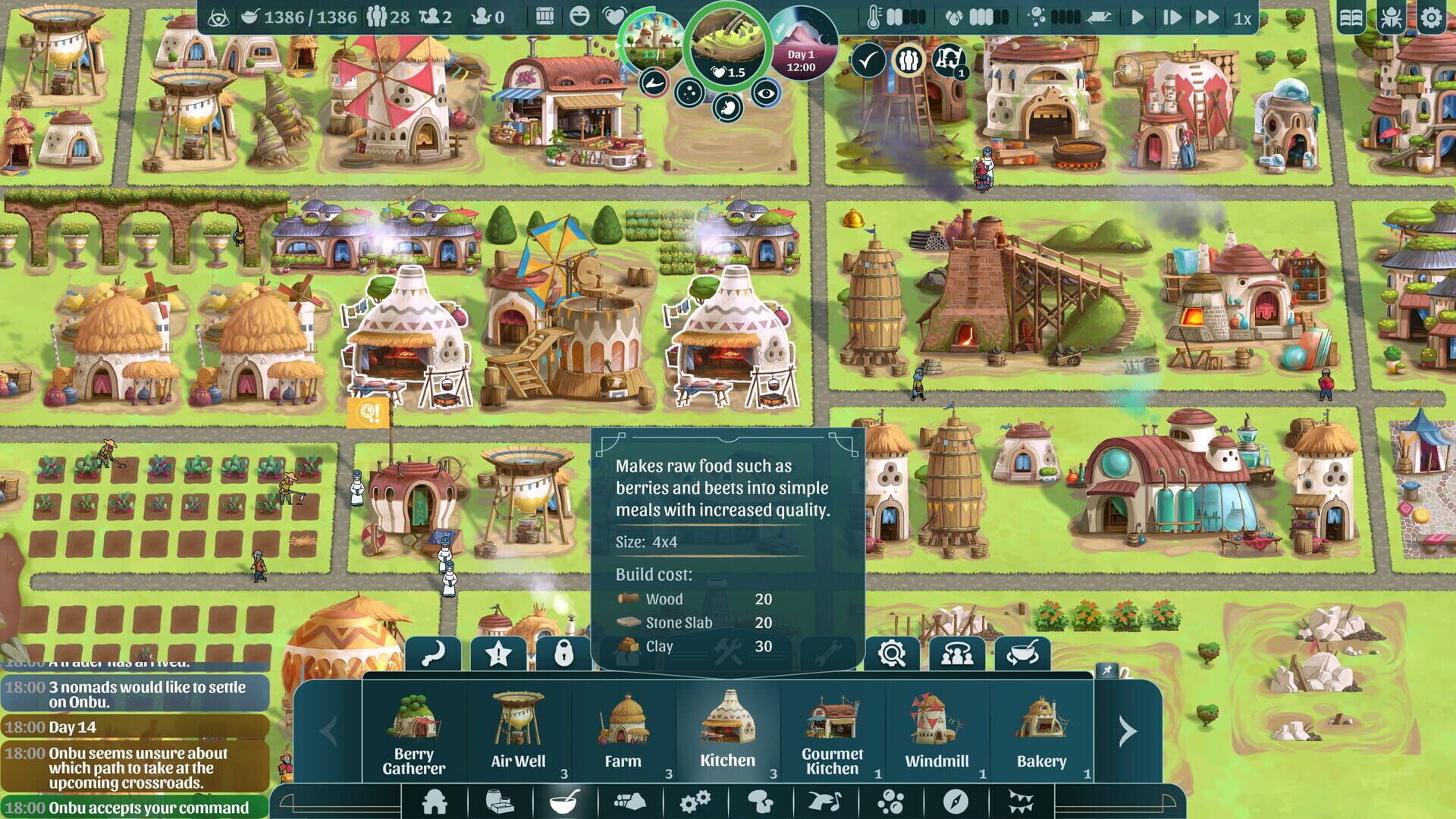 Screenshot for The Wandering Village