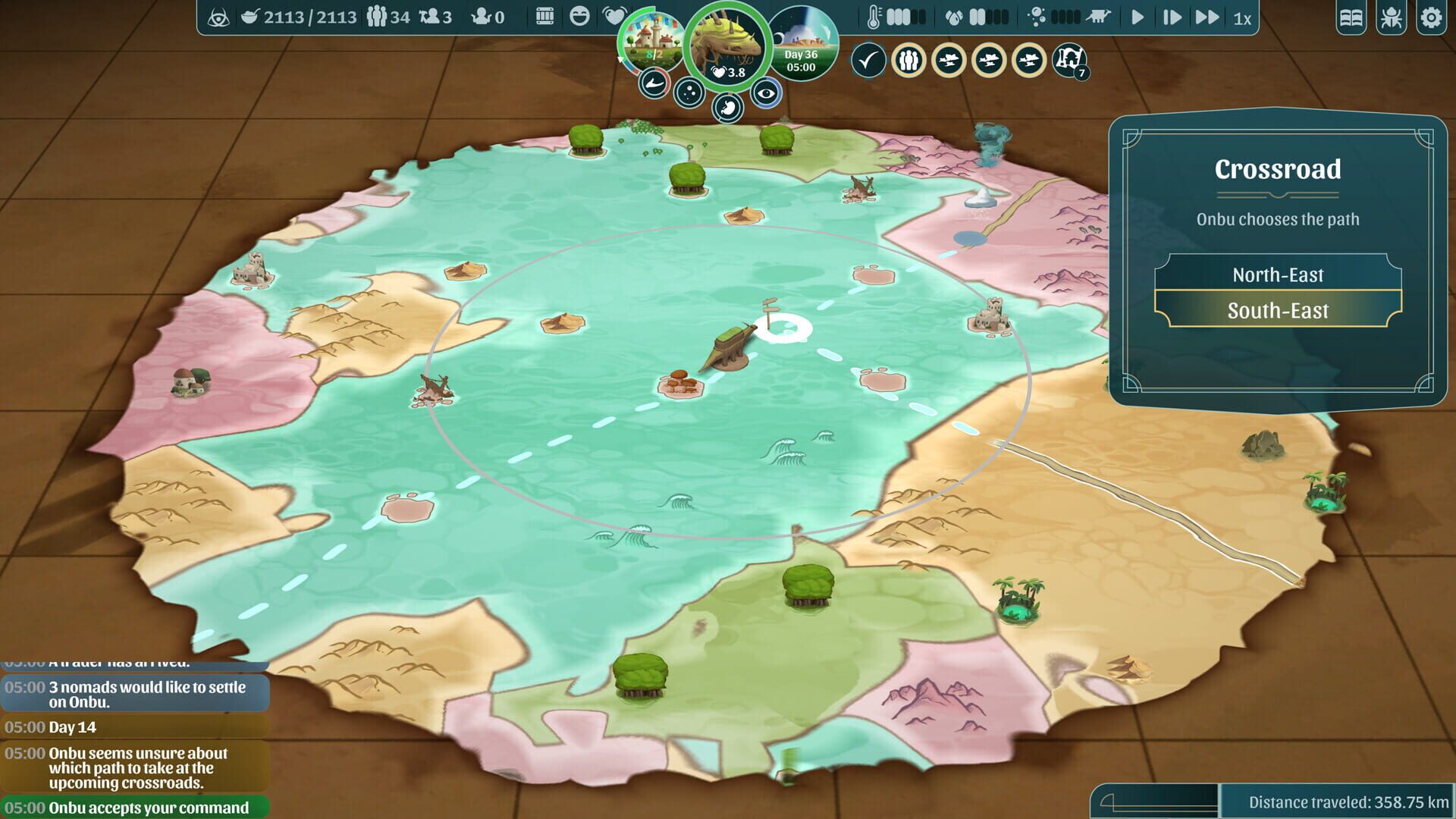 Screenshot for The Wandering Village
