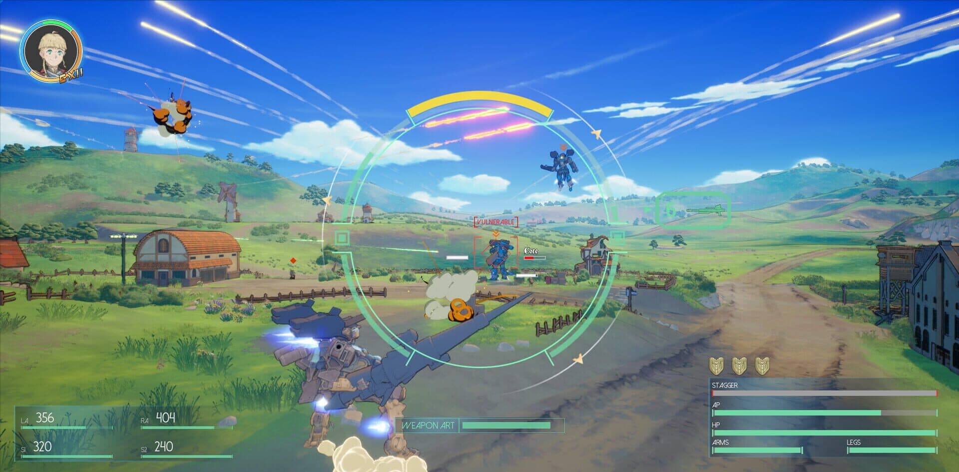 Screenshot for Ironwing Valiant: Record of Astera