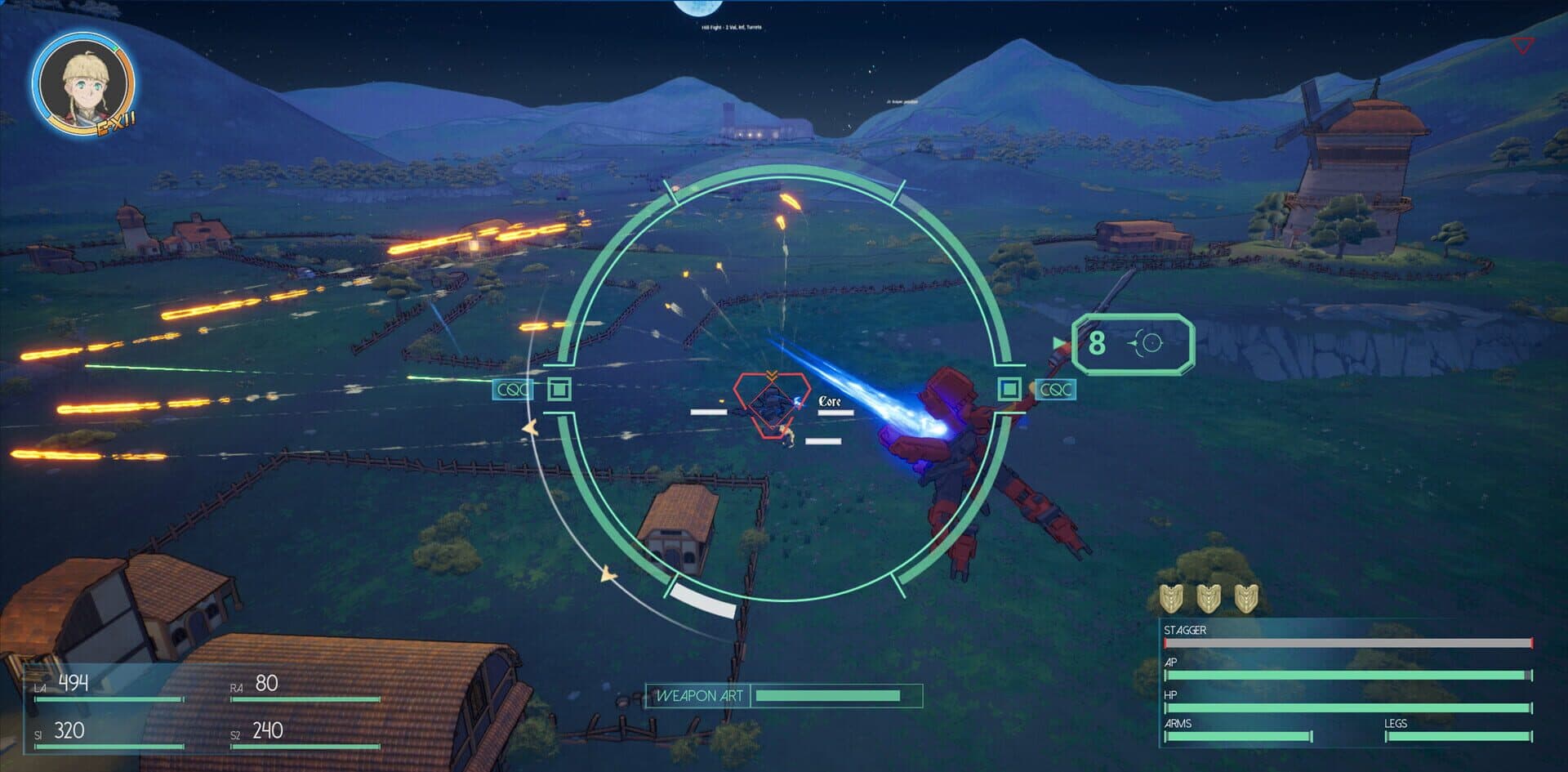 Screenshot for Ironwing Valiant: Record of Astera
