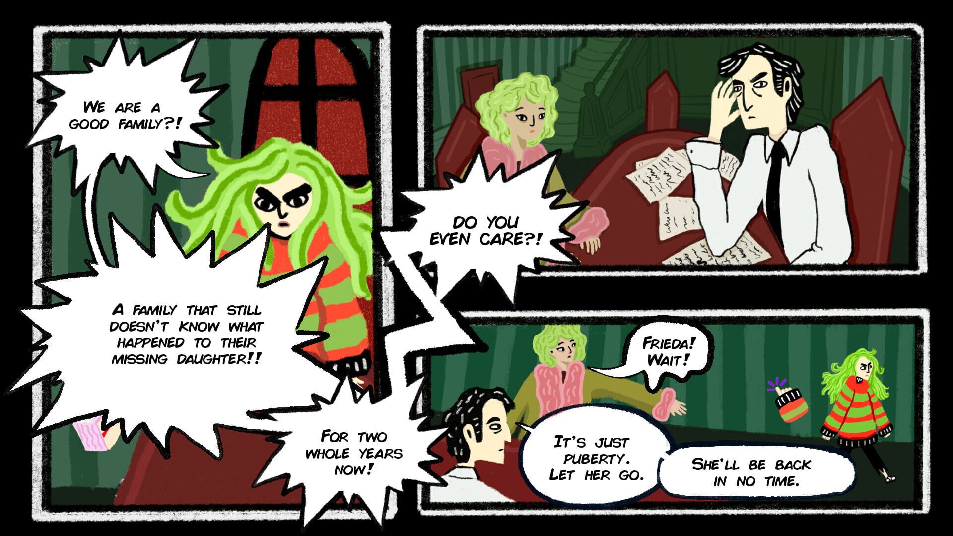 Screenshot for Frieda is Changing