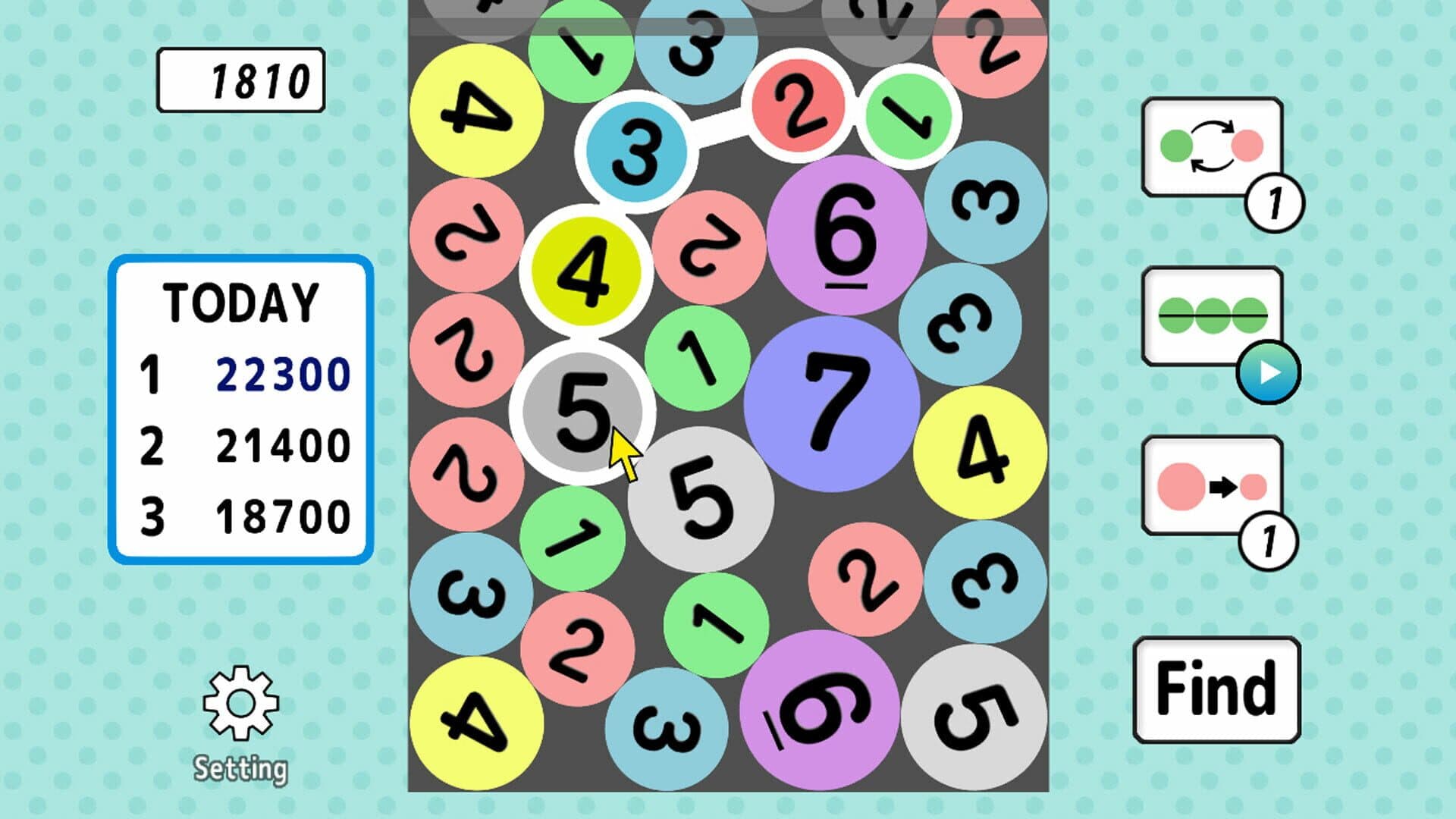 Screenshot for 1234 Connect Puzzle