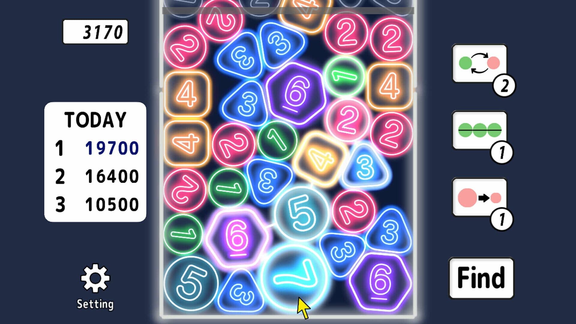 Screenshot for 1234 Connect Puzzle